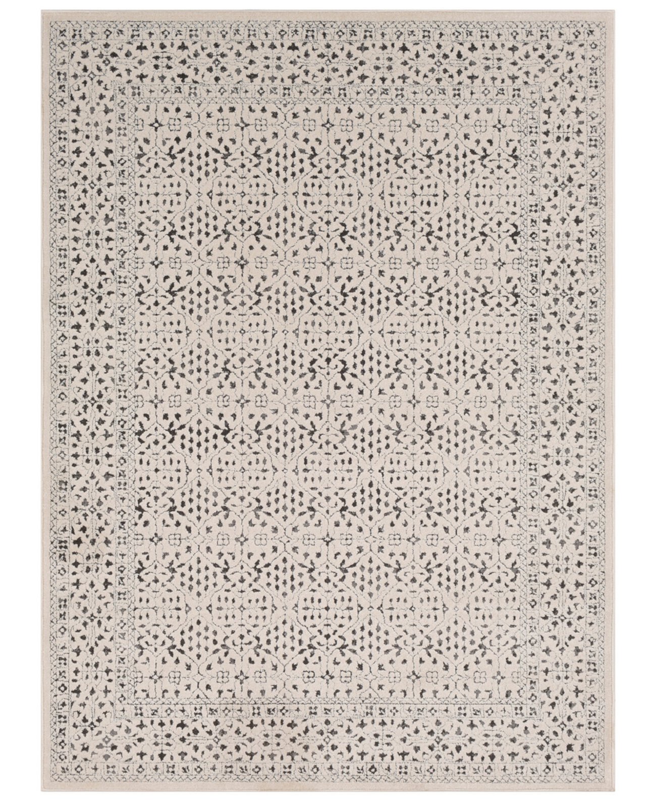 Bahar BHR-2308 Средне-серый коврик размером 5 футов 3 x 7 футов 3 дюйма Surya