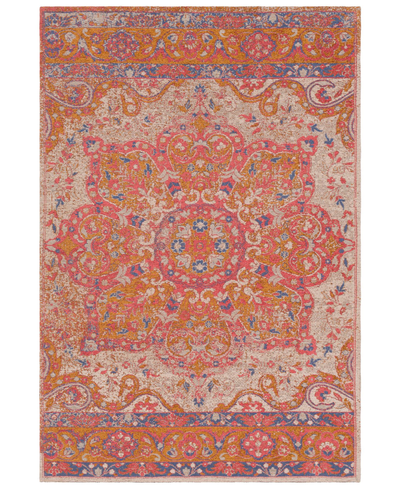 Amsterdam AMS-1016 Bright Pink 8' x 10' Area Rug Surya