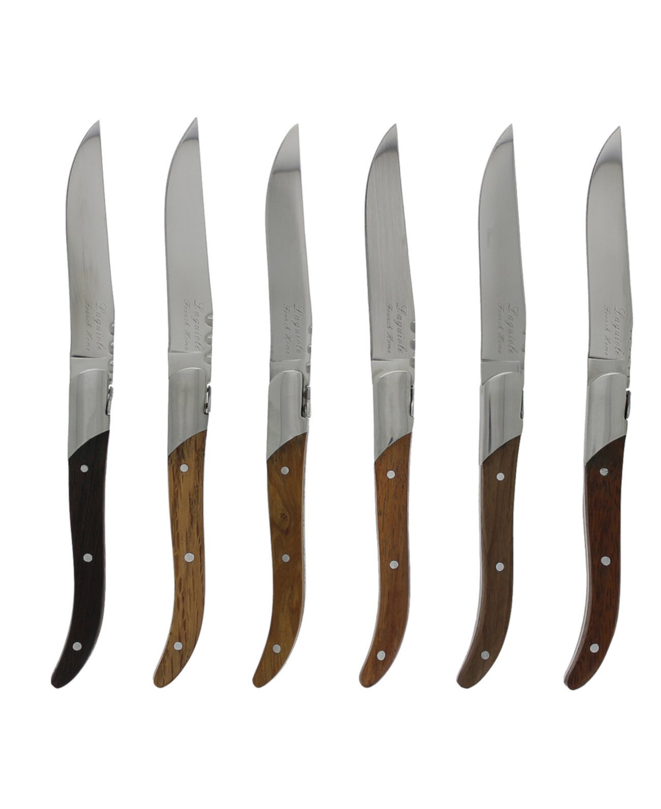 6 деревянных ножей для стейка French Home