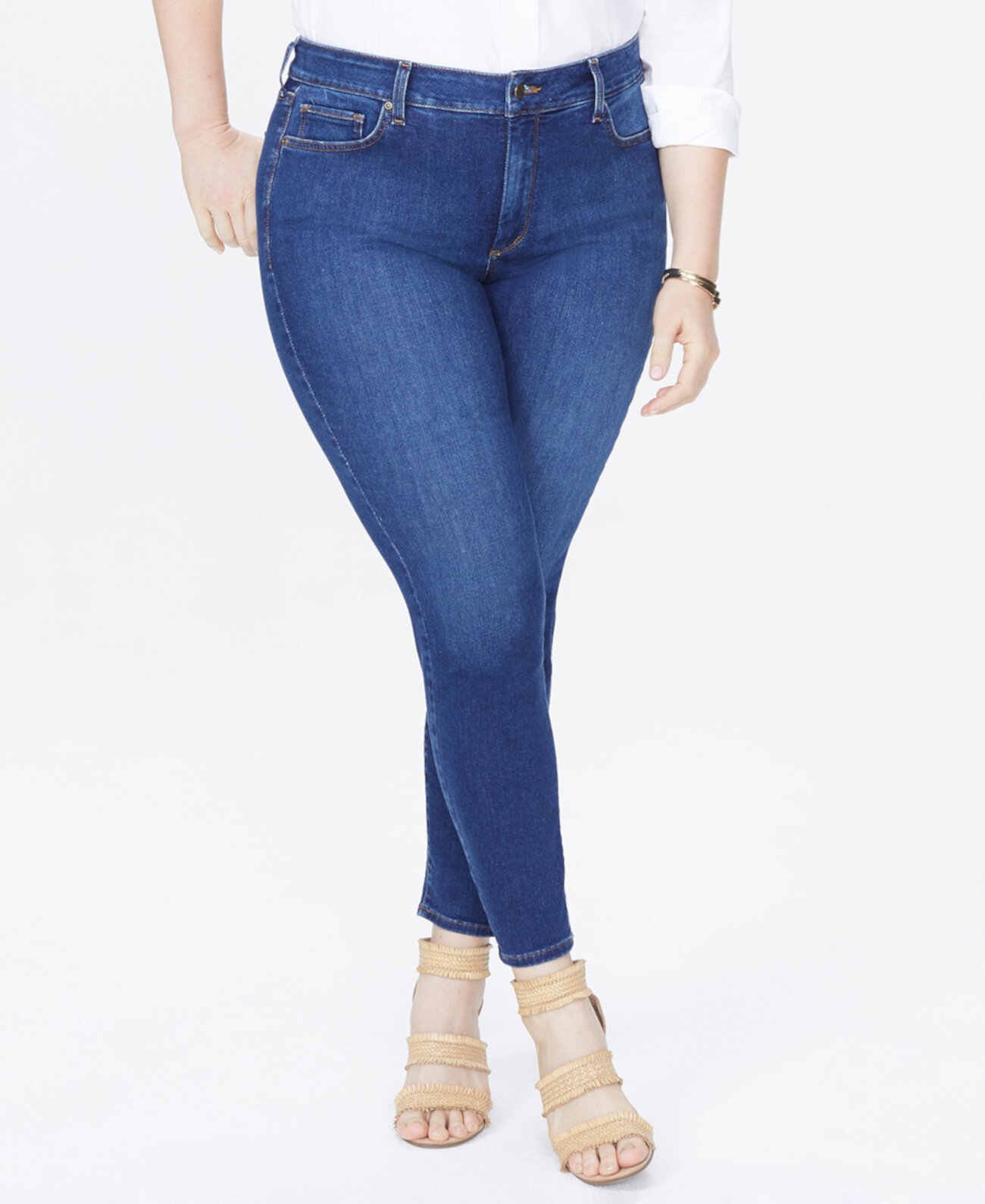 Женские Джинсы skinny NYDJ Plus Size Ami Macy's