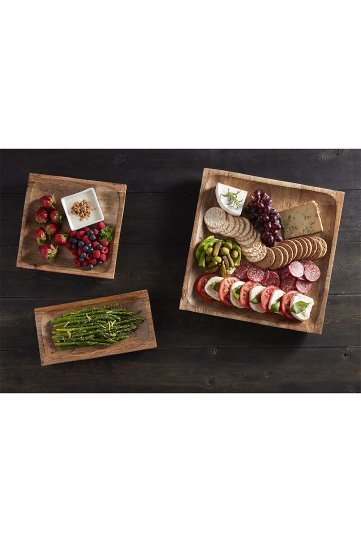 Wooden Square Tray - Small CREATIVE BRANDS