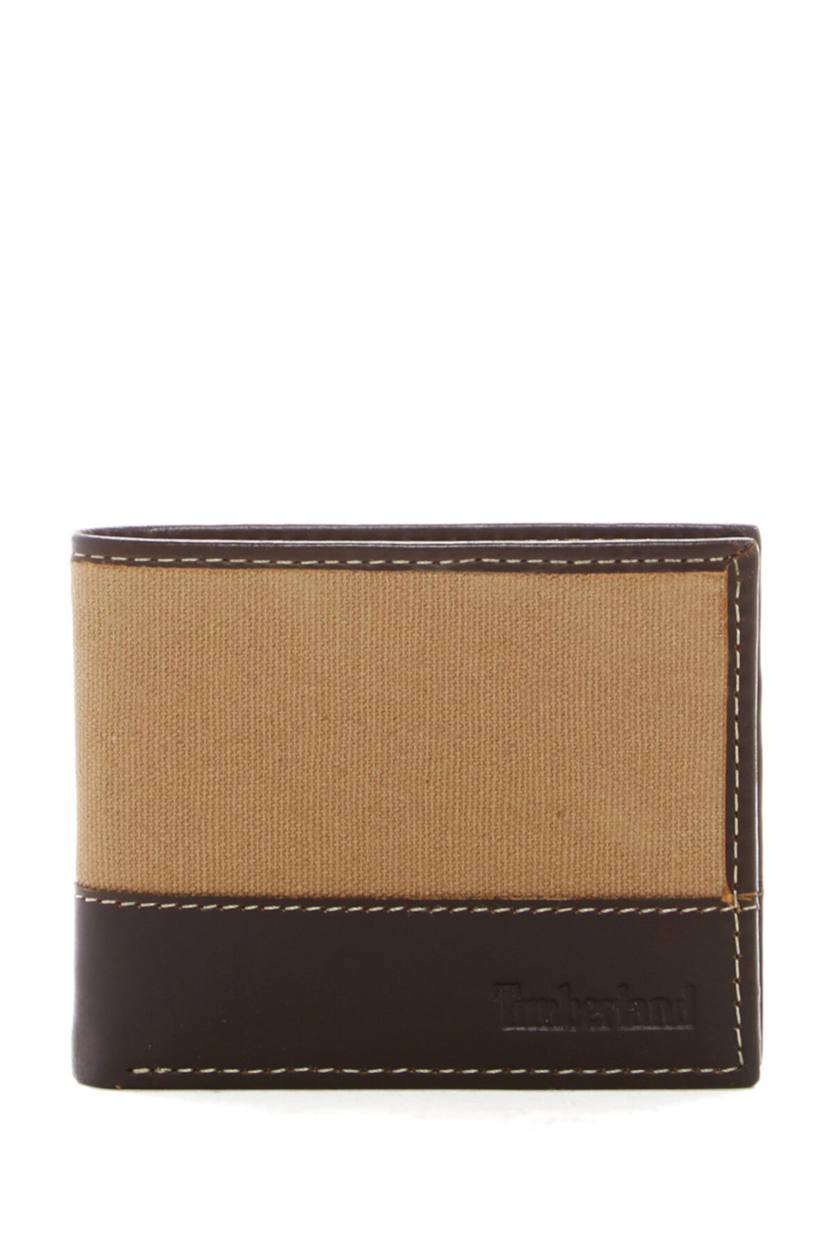 Baseline Canvas Leather Passcase Wallet Timberland