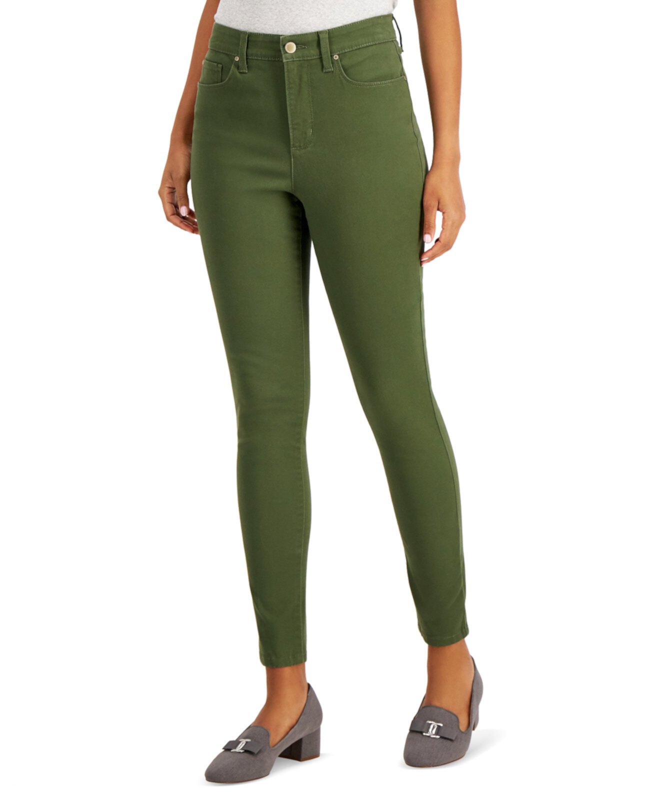 Windham High-Rise Skinny Jeans, Created for Macy's Charter Club