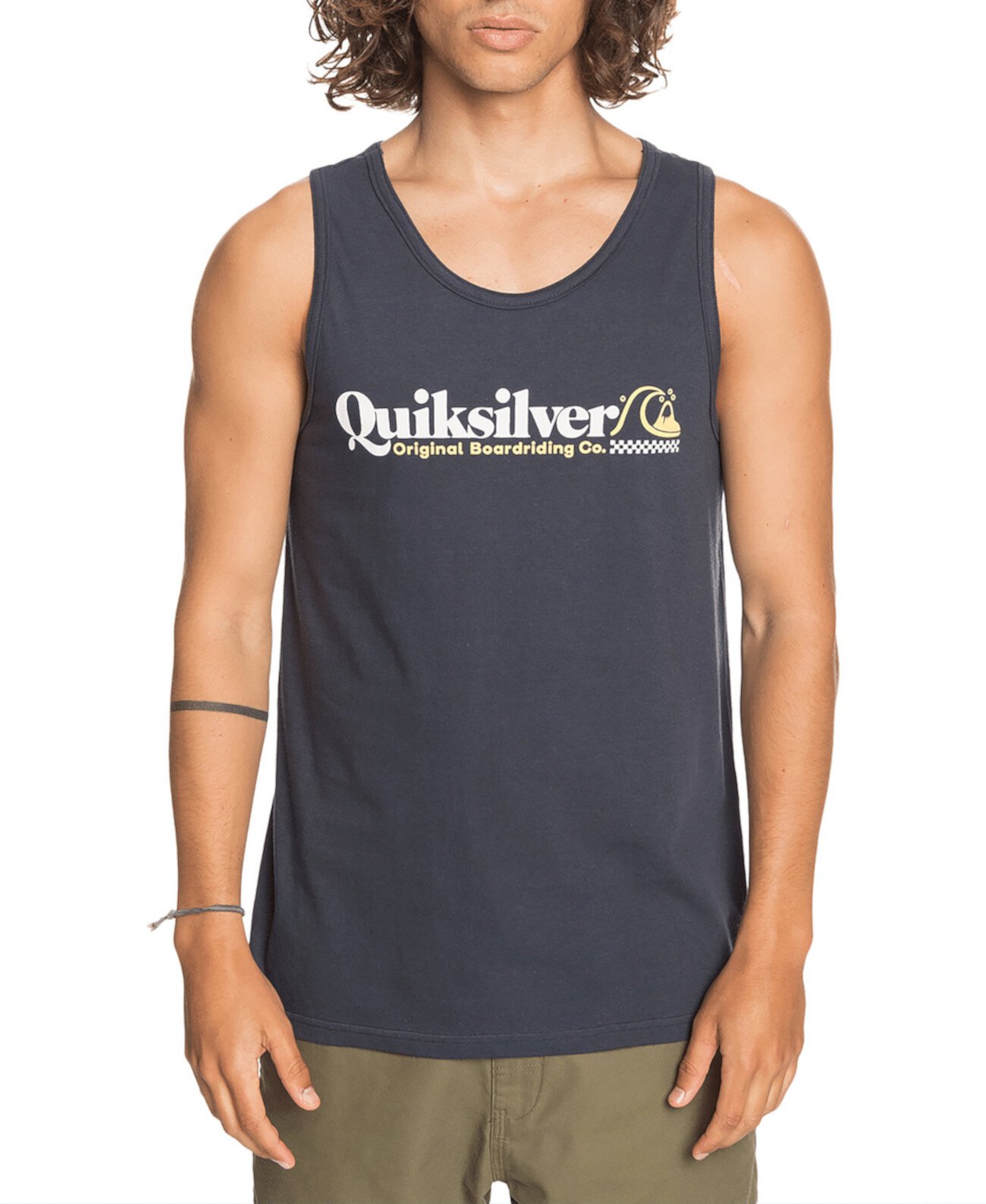 Мужская футболка в клетку Yo Self Tank Quiksilver