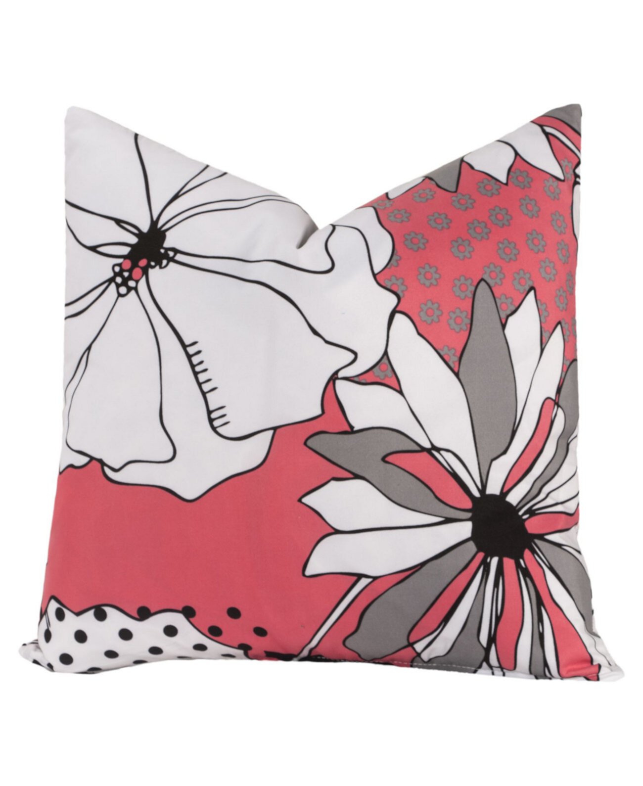 Дизайнерская декоративная подушка с цветочным орнаментом, 20 дюймов Crayola