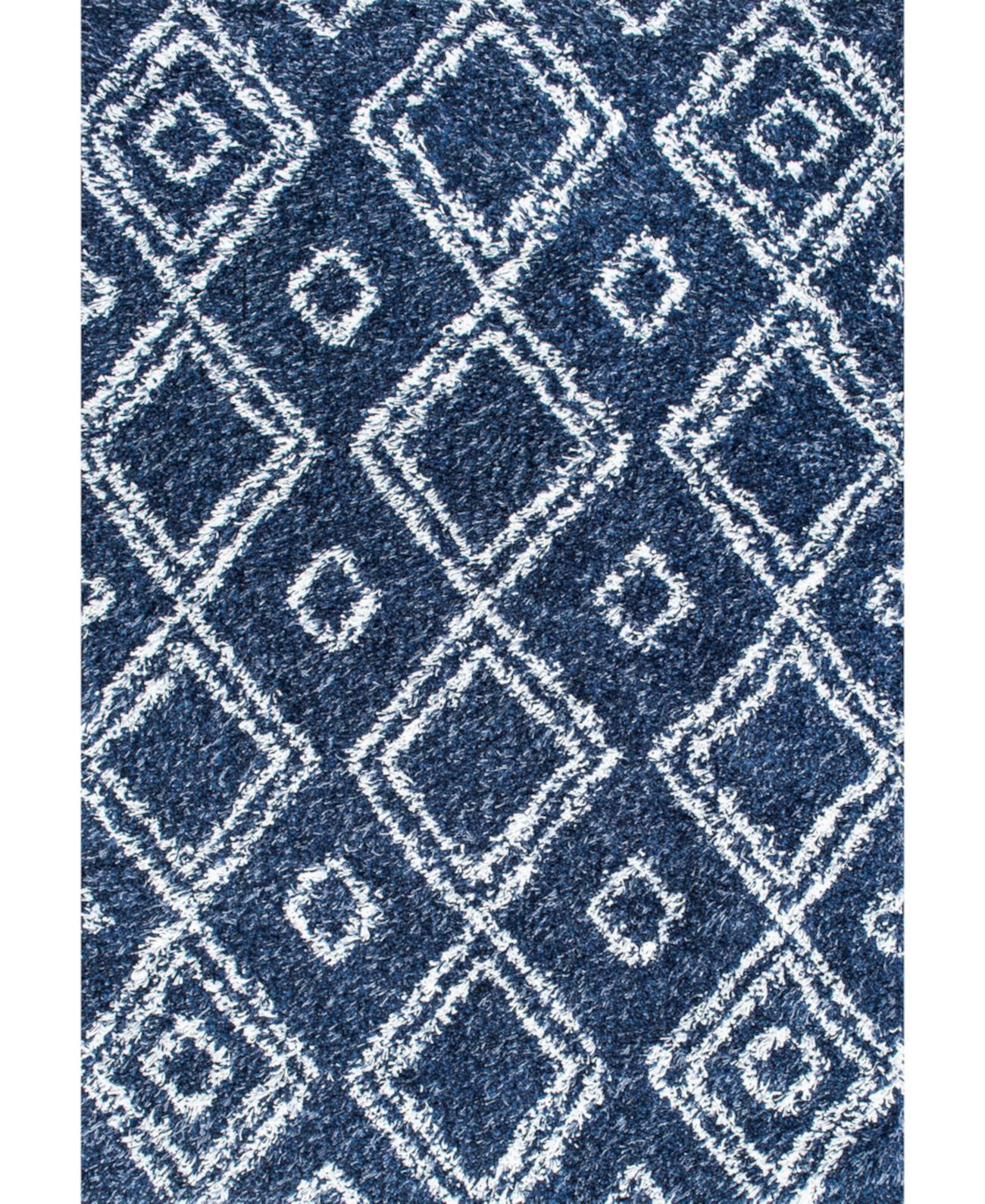 Iola OZSG18C Синий коврик размером 4 x 6 футов NuLOOM
