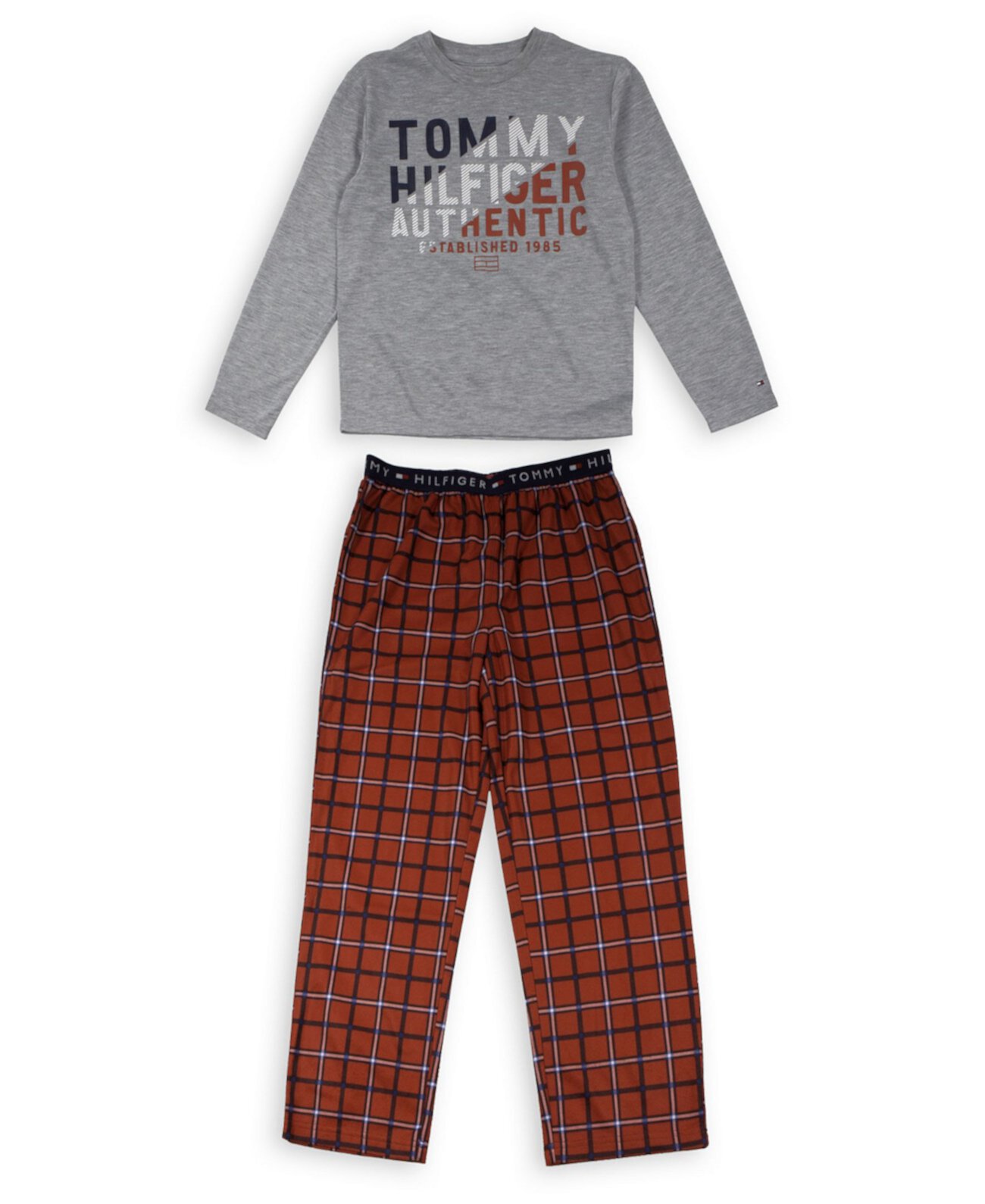 Пижама в клетку Big Boys Tommy Tommy Hilfiger