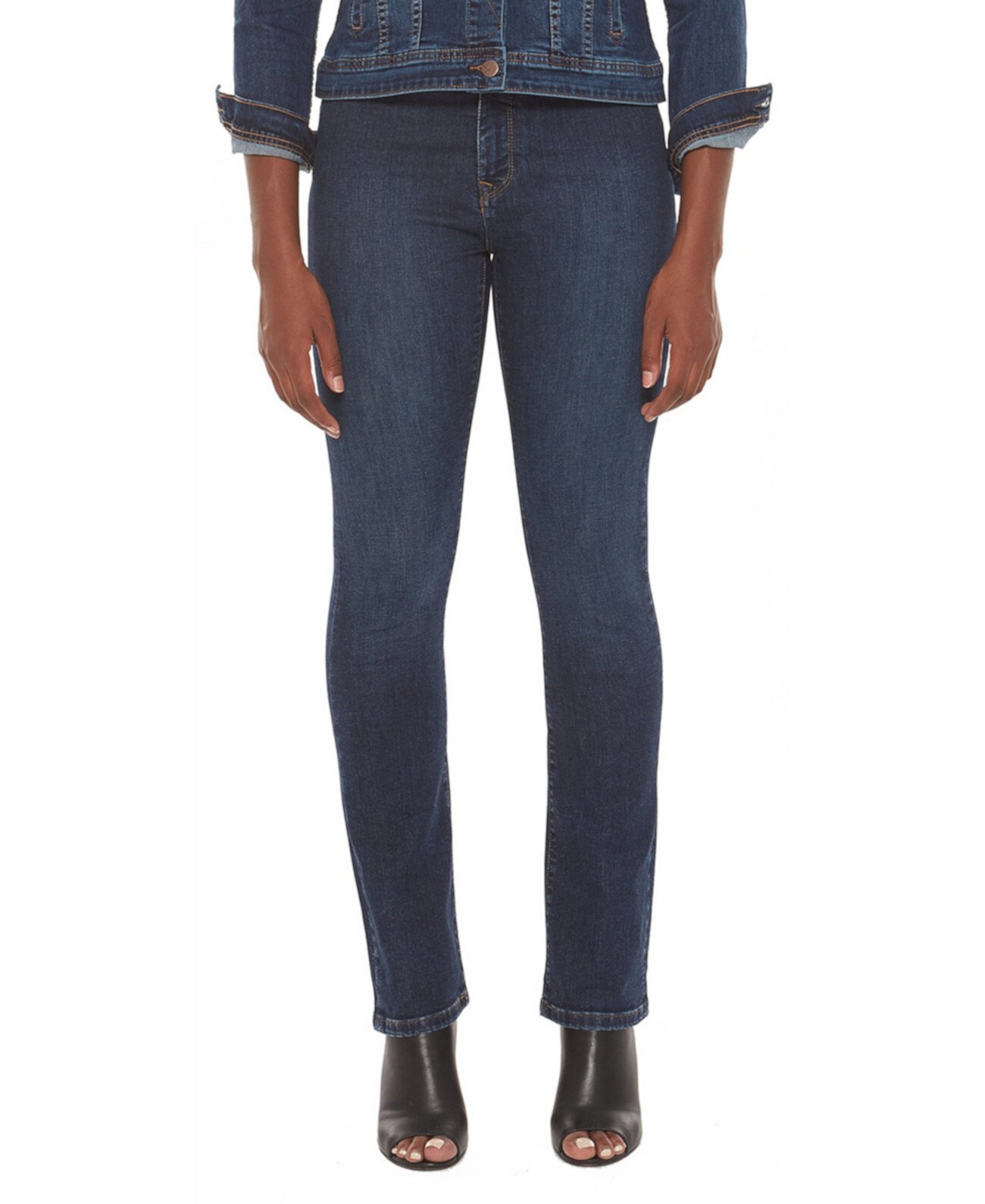 Женские прямые джинсы со средней посадкой Lola Jeans