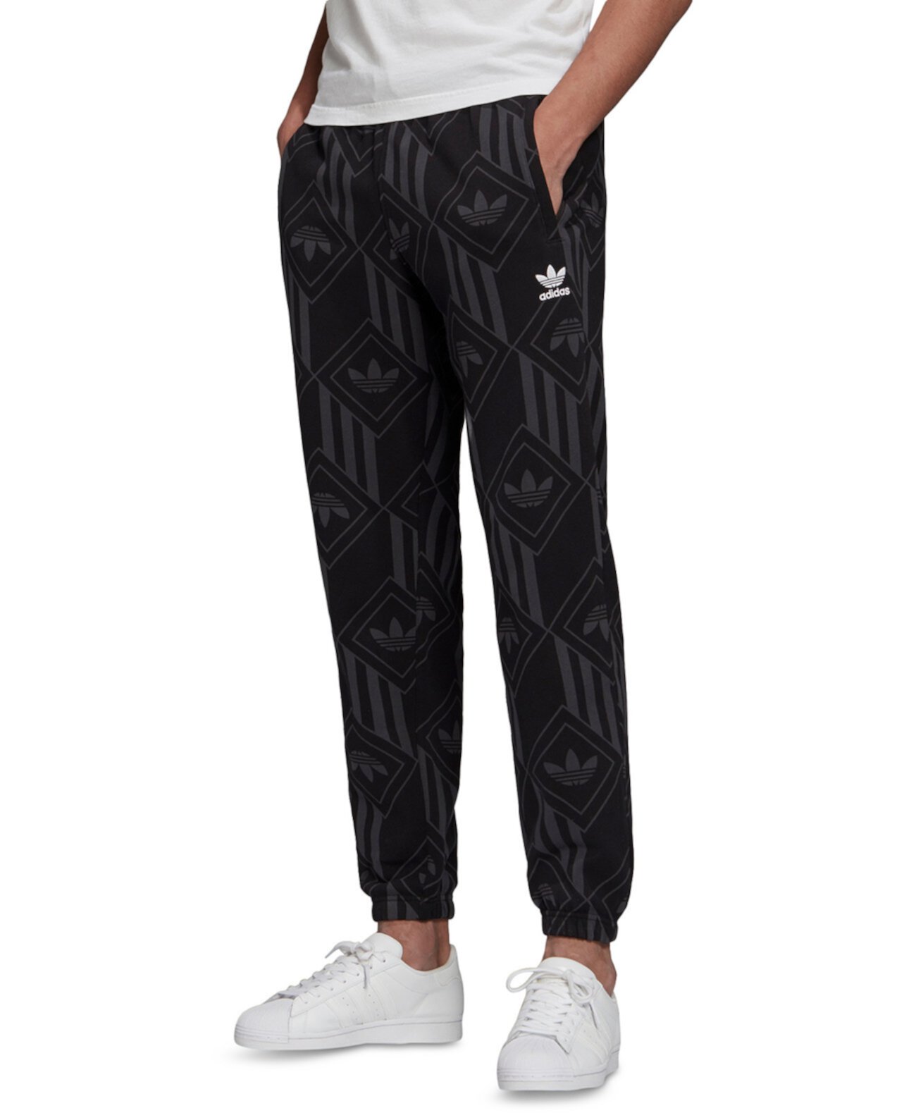 Мужские спортивные штаны с монограммой Originals Adidas