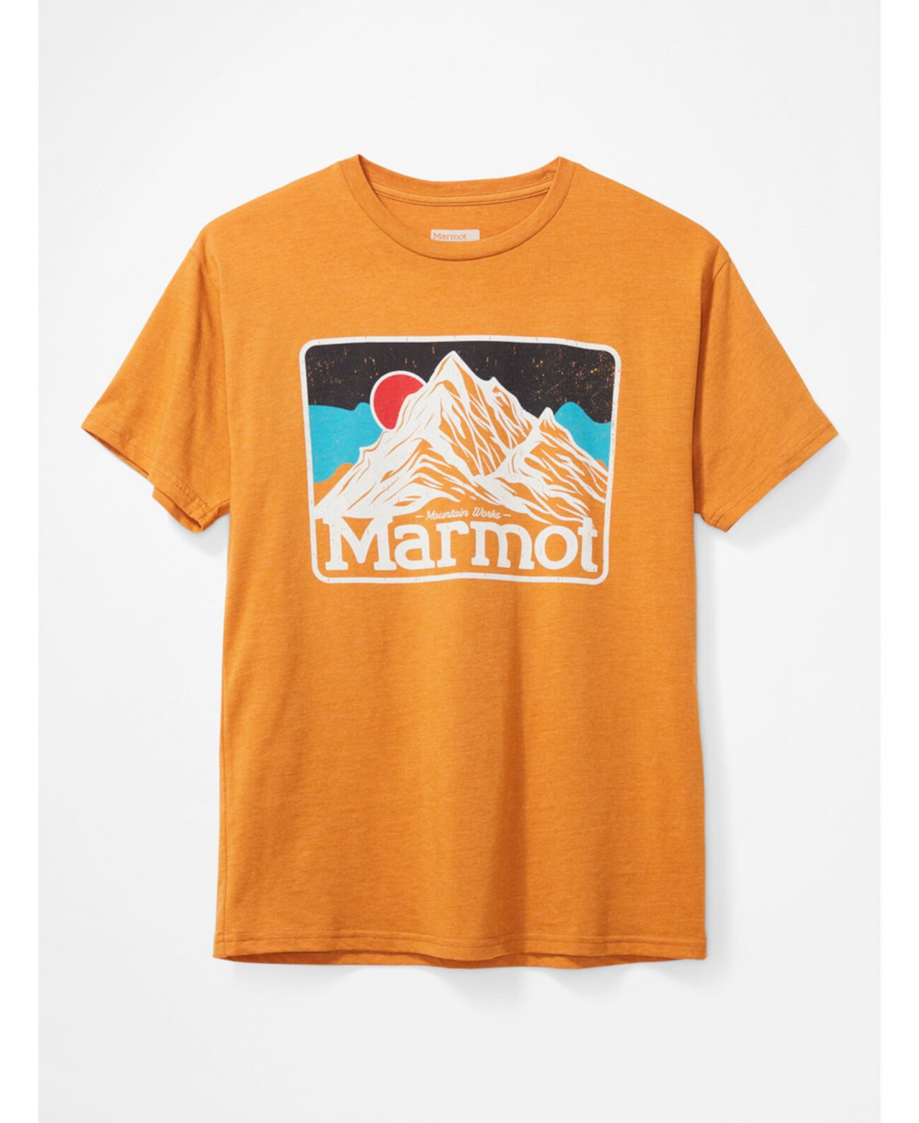 Мужская футболка Mountain Peaks с коротким рукавом Marmot
