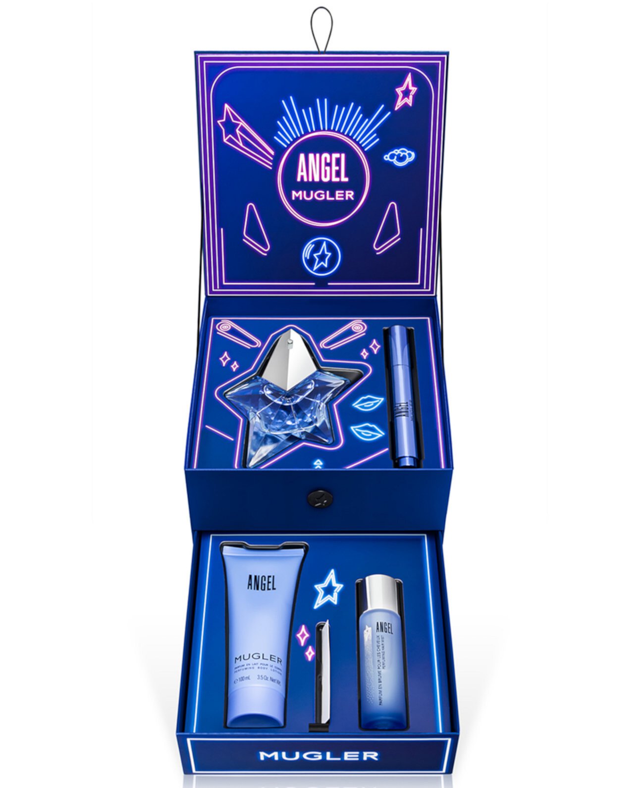 4 шт. Подарочный набор парфюмированной воды ANGEL Mugler