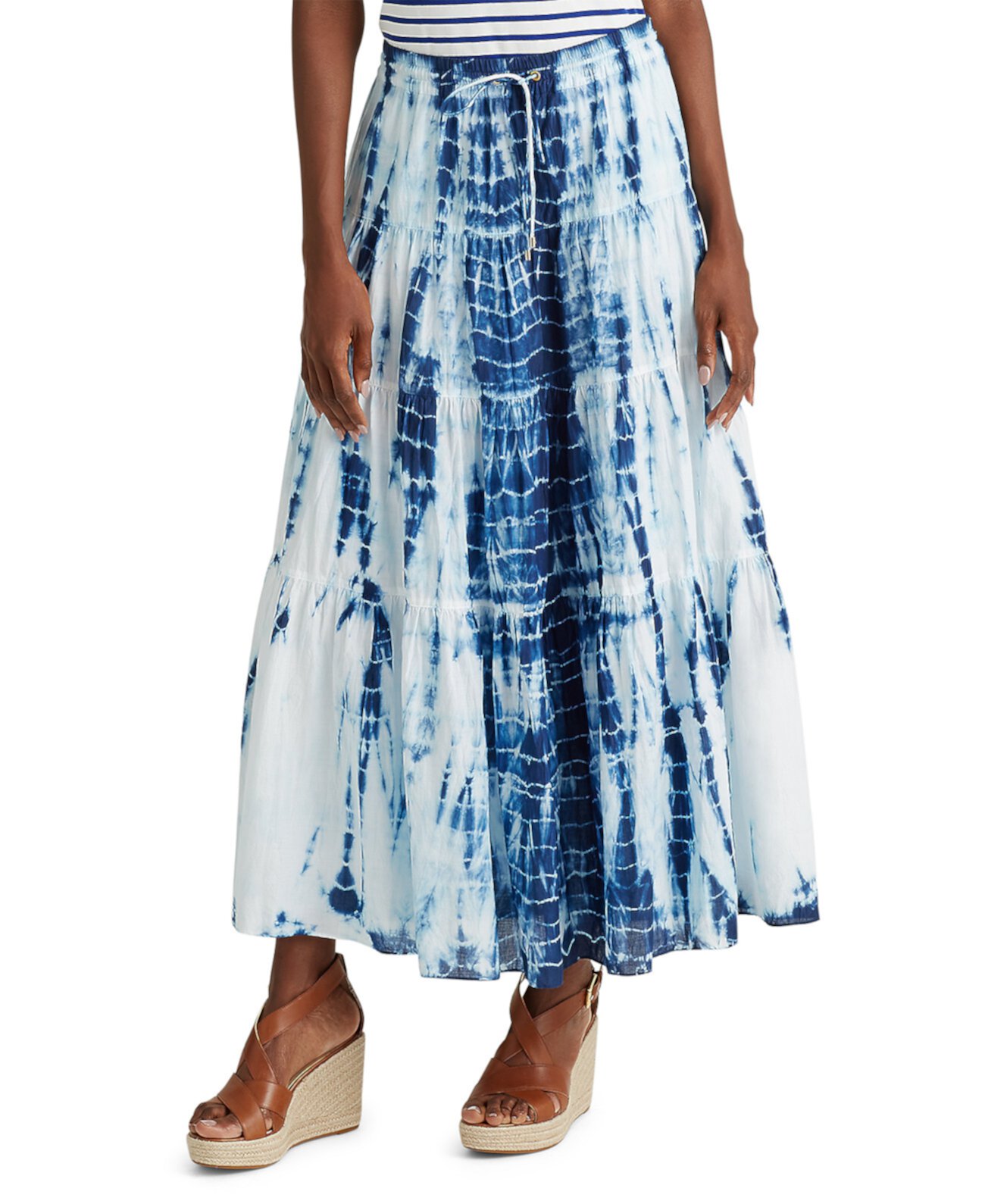 Миниатюрная ультра-лестная крестьянская юбка Ralph Lauren