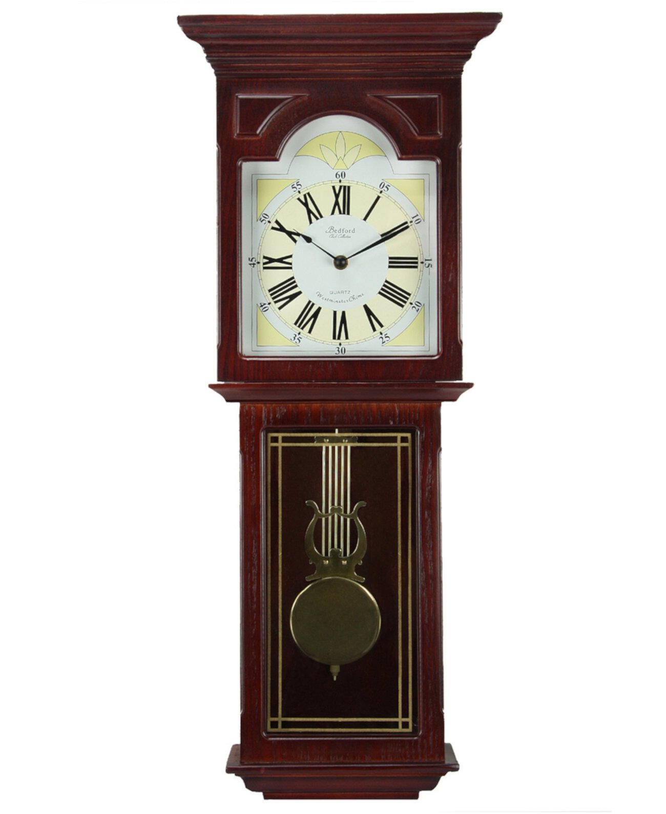 Коллекция часов 23-дюймовые настенные часы с маятником и курантами Bedford