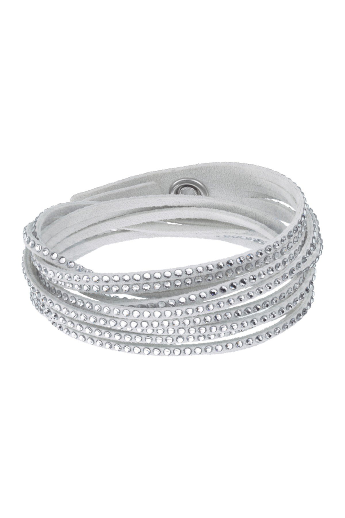 Multi Row Swarovski Crystal Wrap Bracelet Swarovski