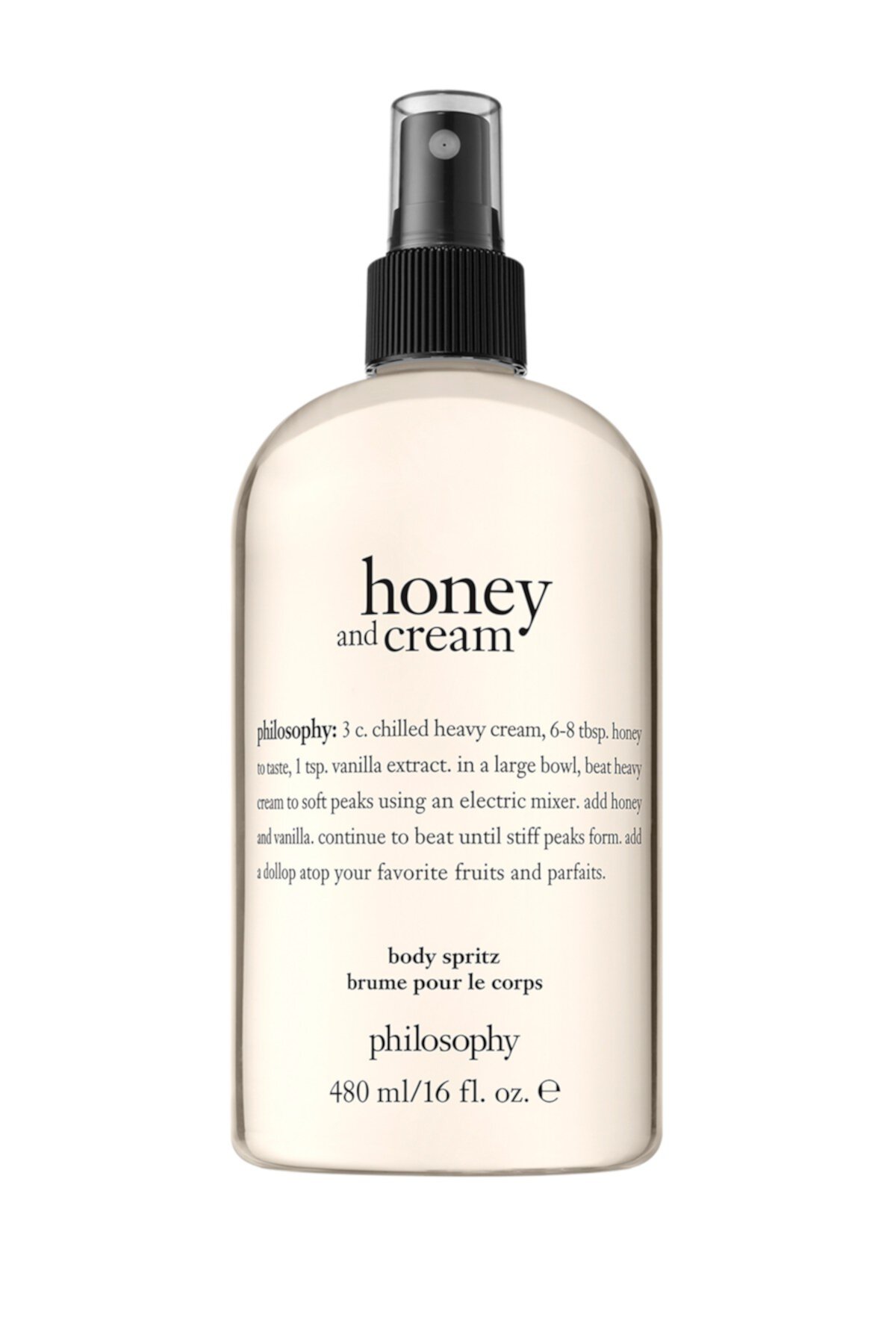 Honey & Cream Body Spritz Philosophy