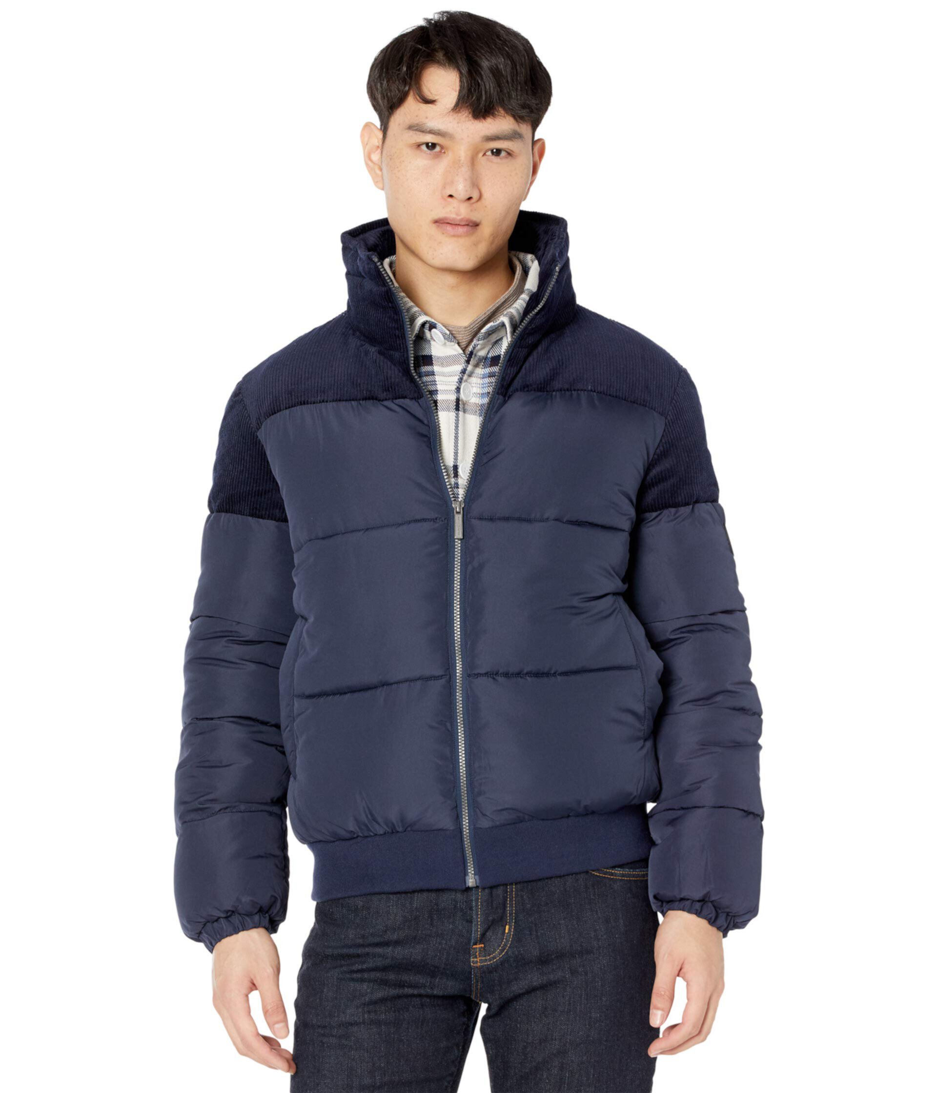 Noah Puffer Jacket with Corduroy Trims NATIVE YOUTH
