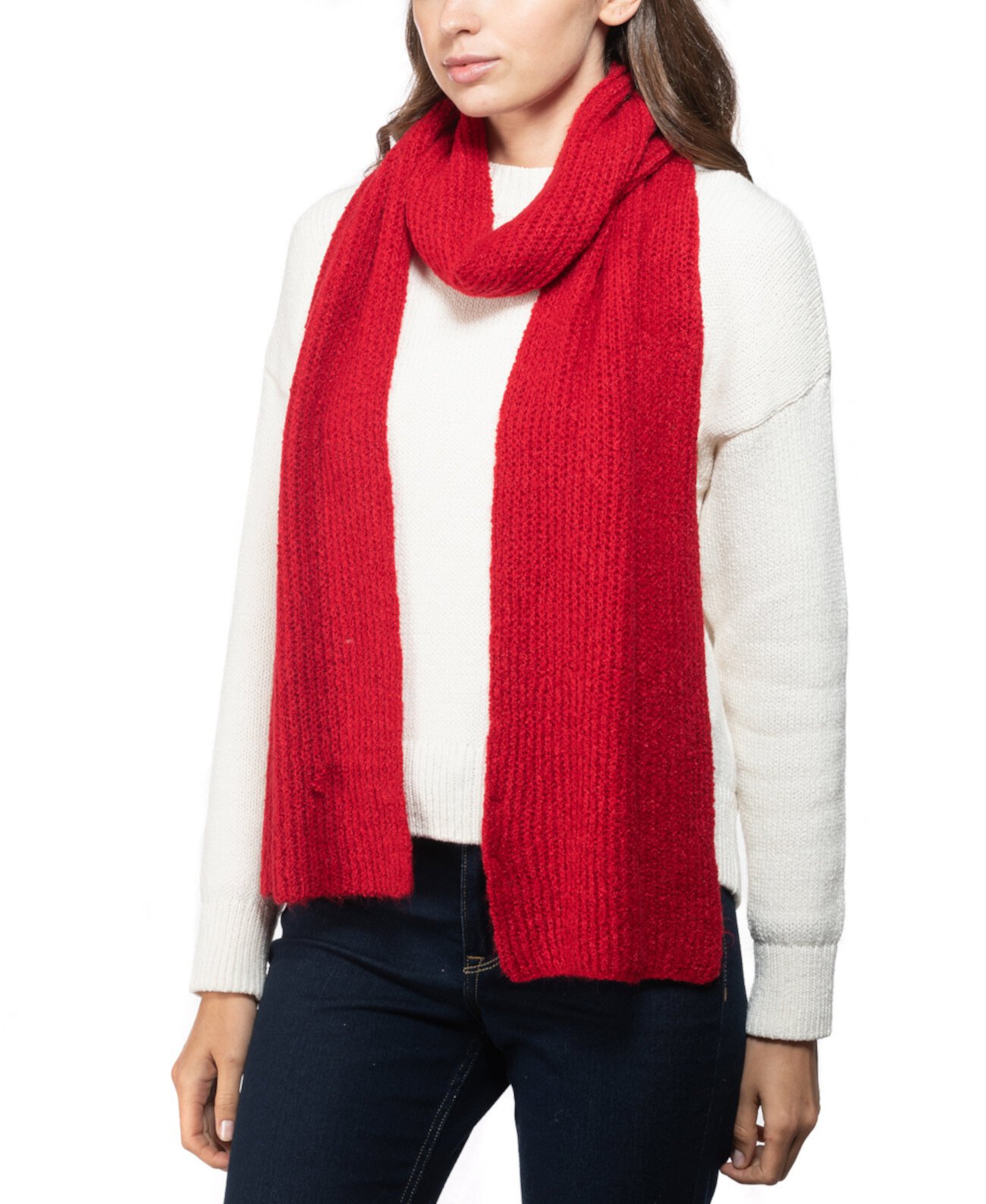 Твердый шарф в рубчик, созданный для Macy's Style & Co