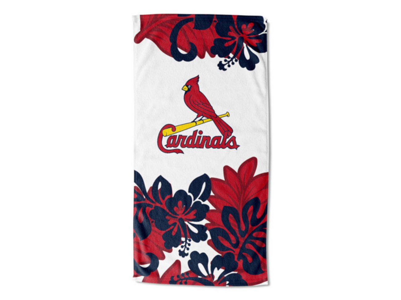 Louis Cardinals 30x60 Пляжное полотенце "Flower Power" Northwest Company