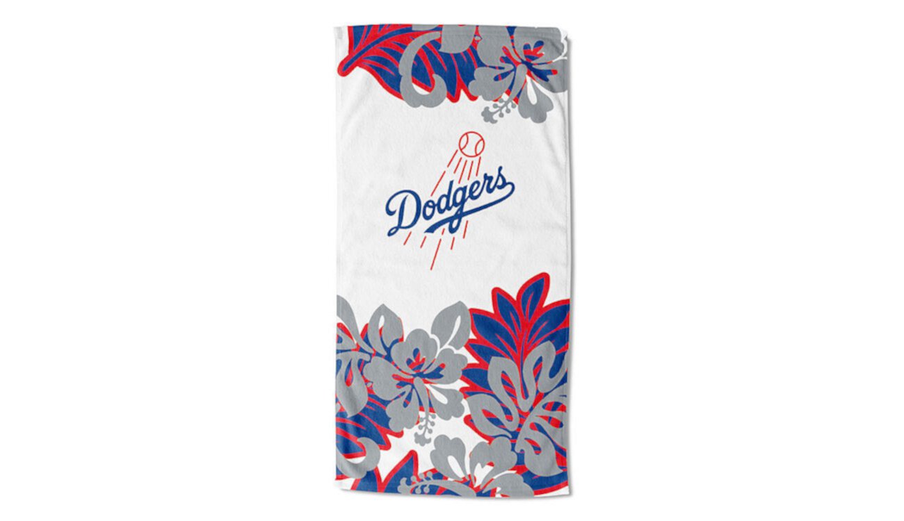 Los Angeles Dodgers 30x60 "Flower Power" Beach Towel Northwest Company
