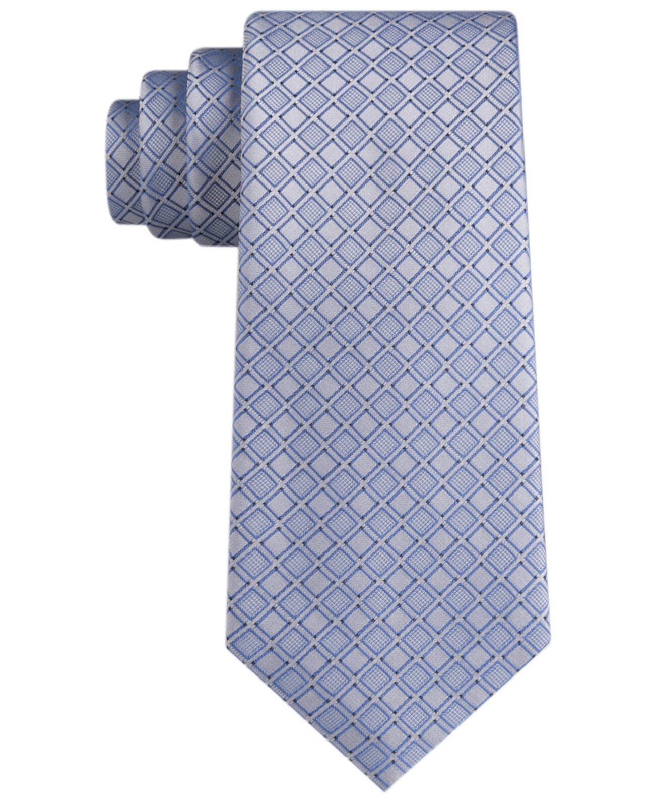Мужской галстук с геометрическим рисунком в рамке Calvin Klein