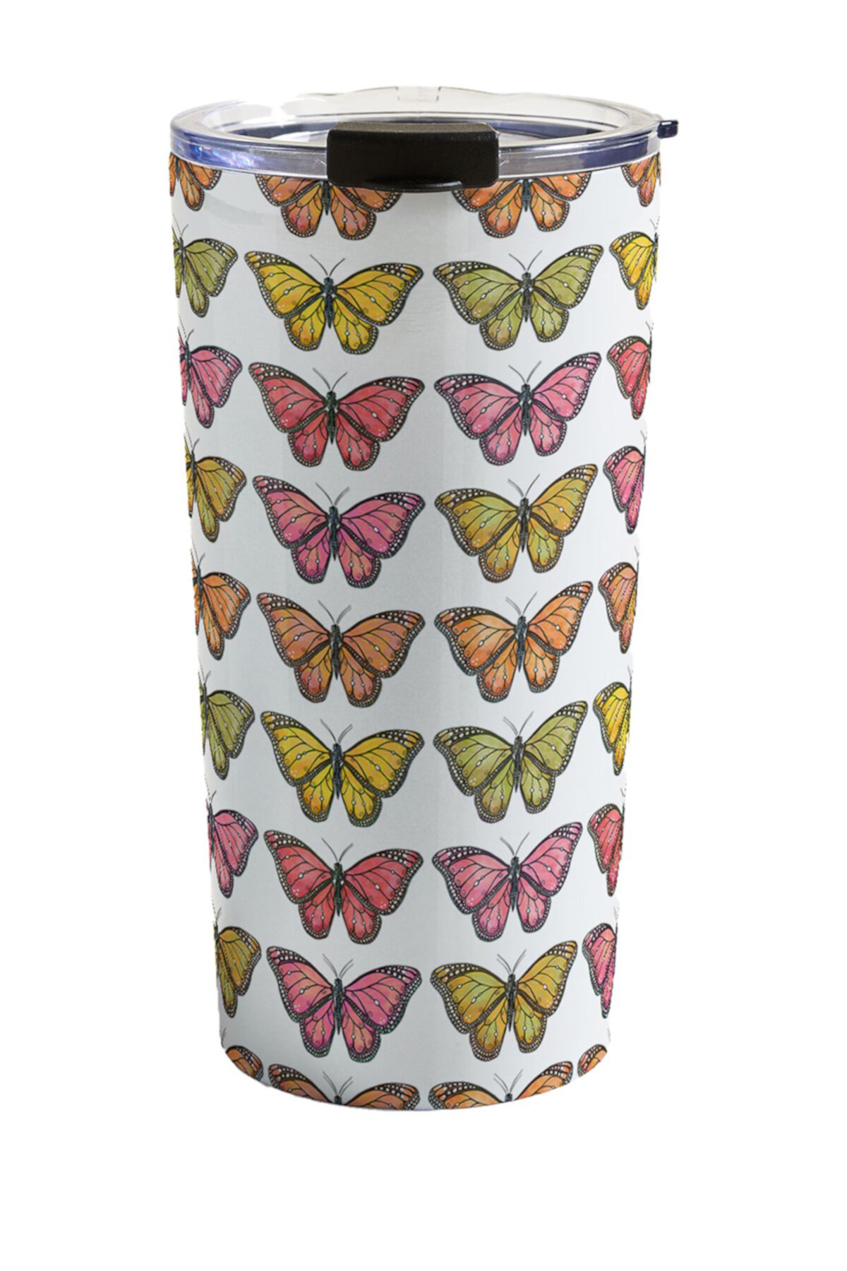 Avenie Butterfly Collection Fall Hues Travel Mug Deny Designs
