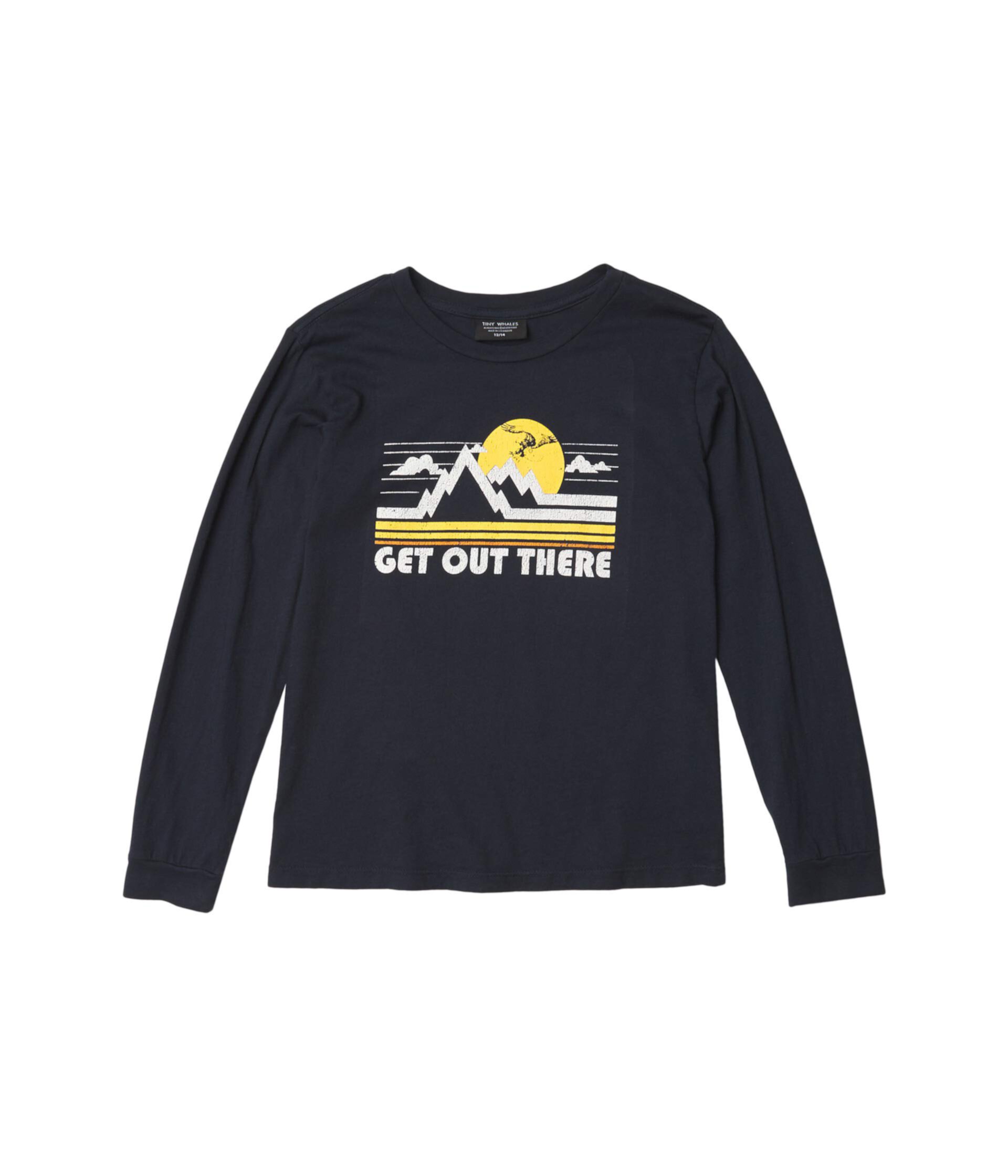 Get Out There Long Sleeve (Toddler/Little Kids/Big Kids) Tiny Whales