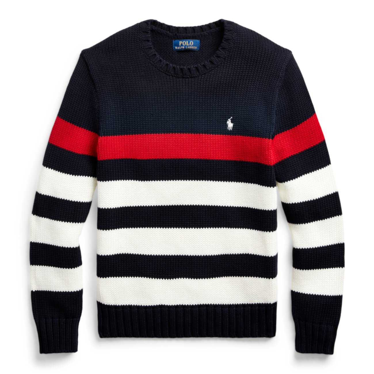 Striped Cotton Sweater Ralph Lauren