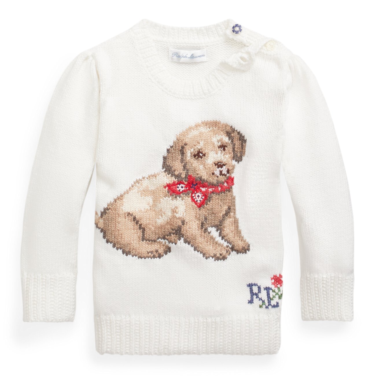 Хлопковый свитер для щенков Ralph Lauren