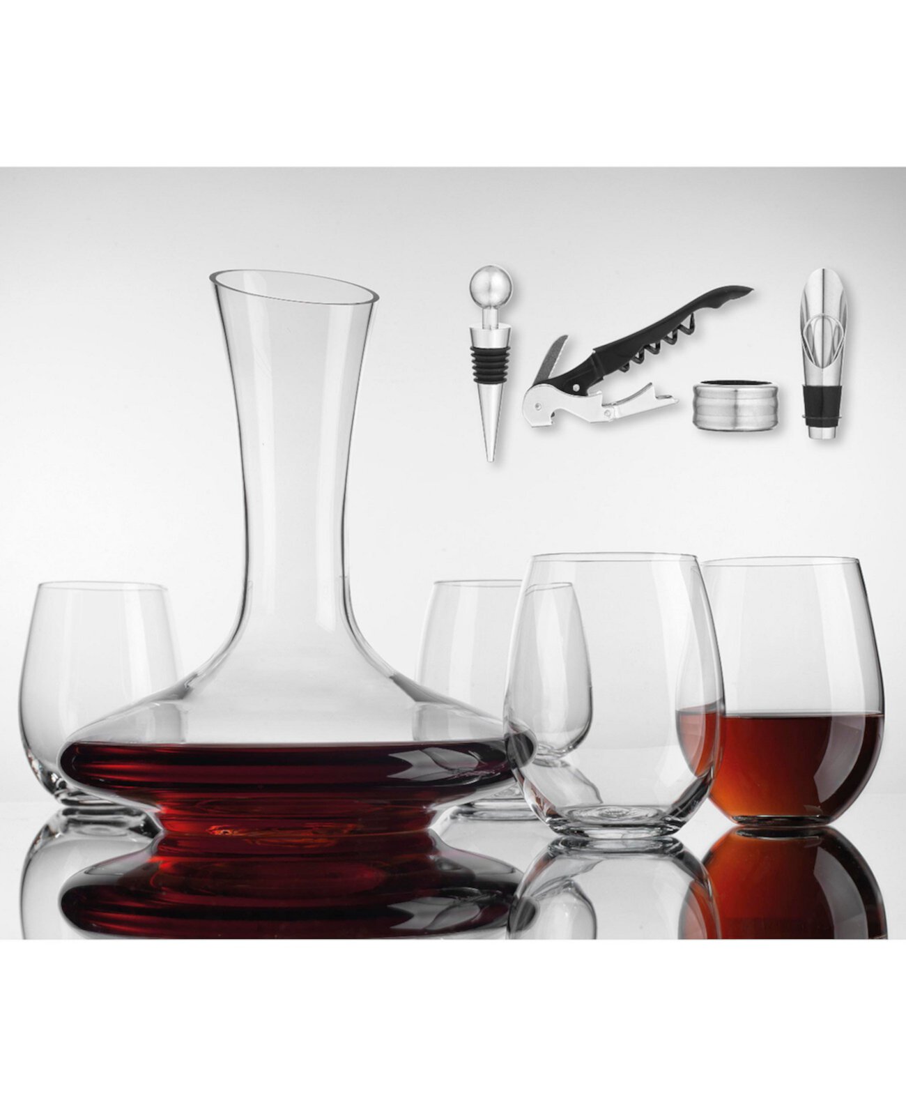 Набор графинов для вина Monterey из 9 предметов Godinger