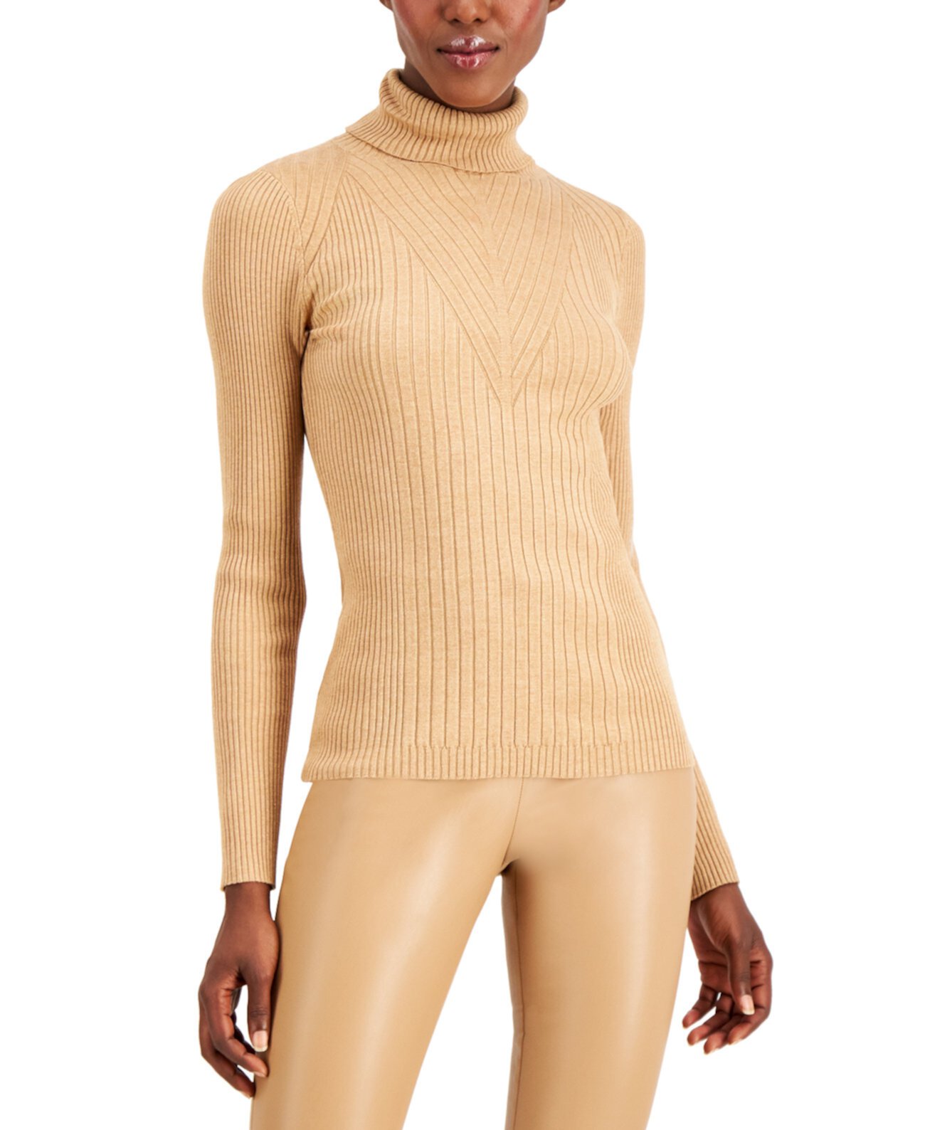 INC Ribbed Turtleneck Sweater, Created for Macy's INC International Concepts