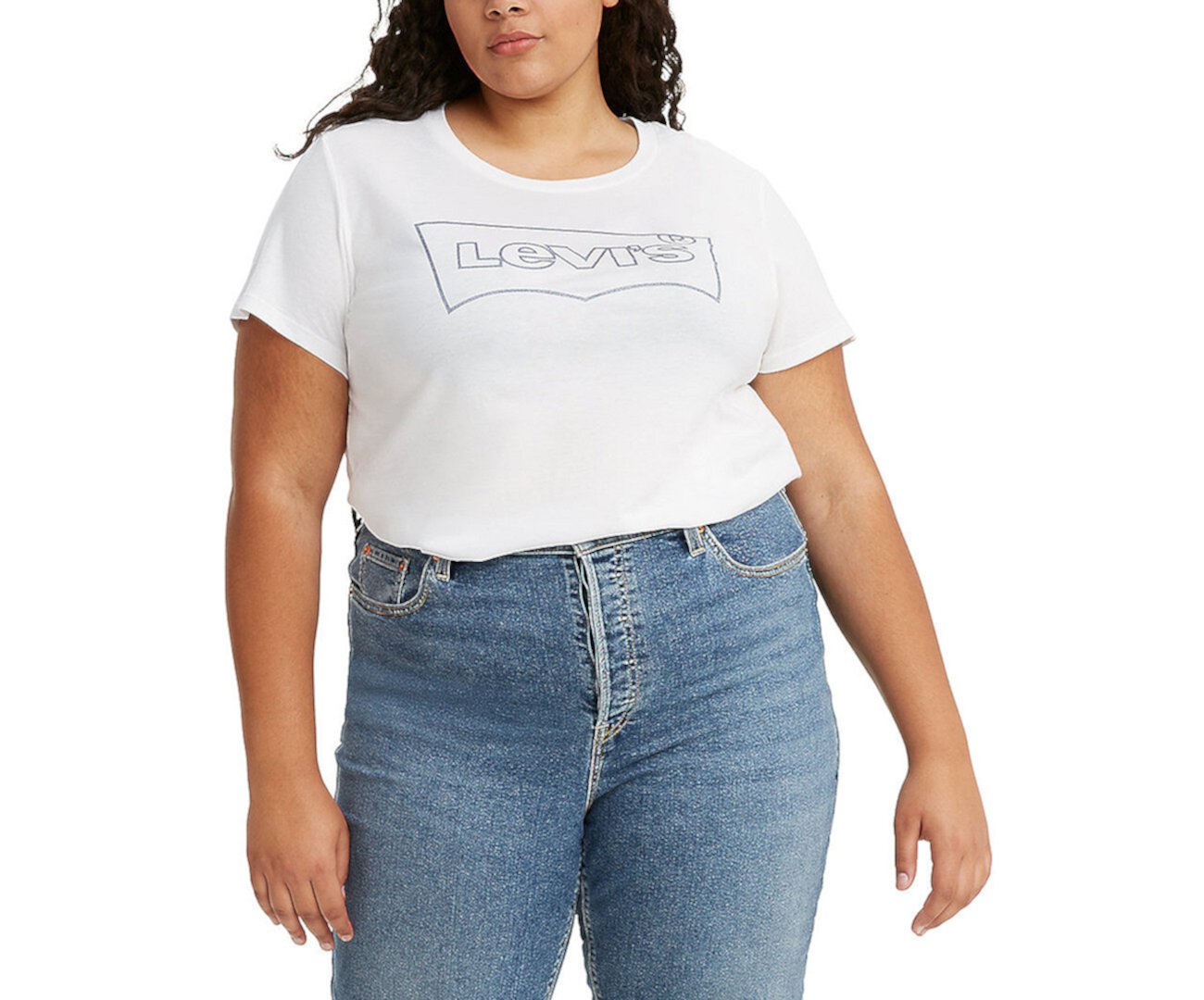Trendy Plus Size Cotton Logo Perfect T-Shirt Levi's®