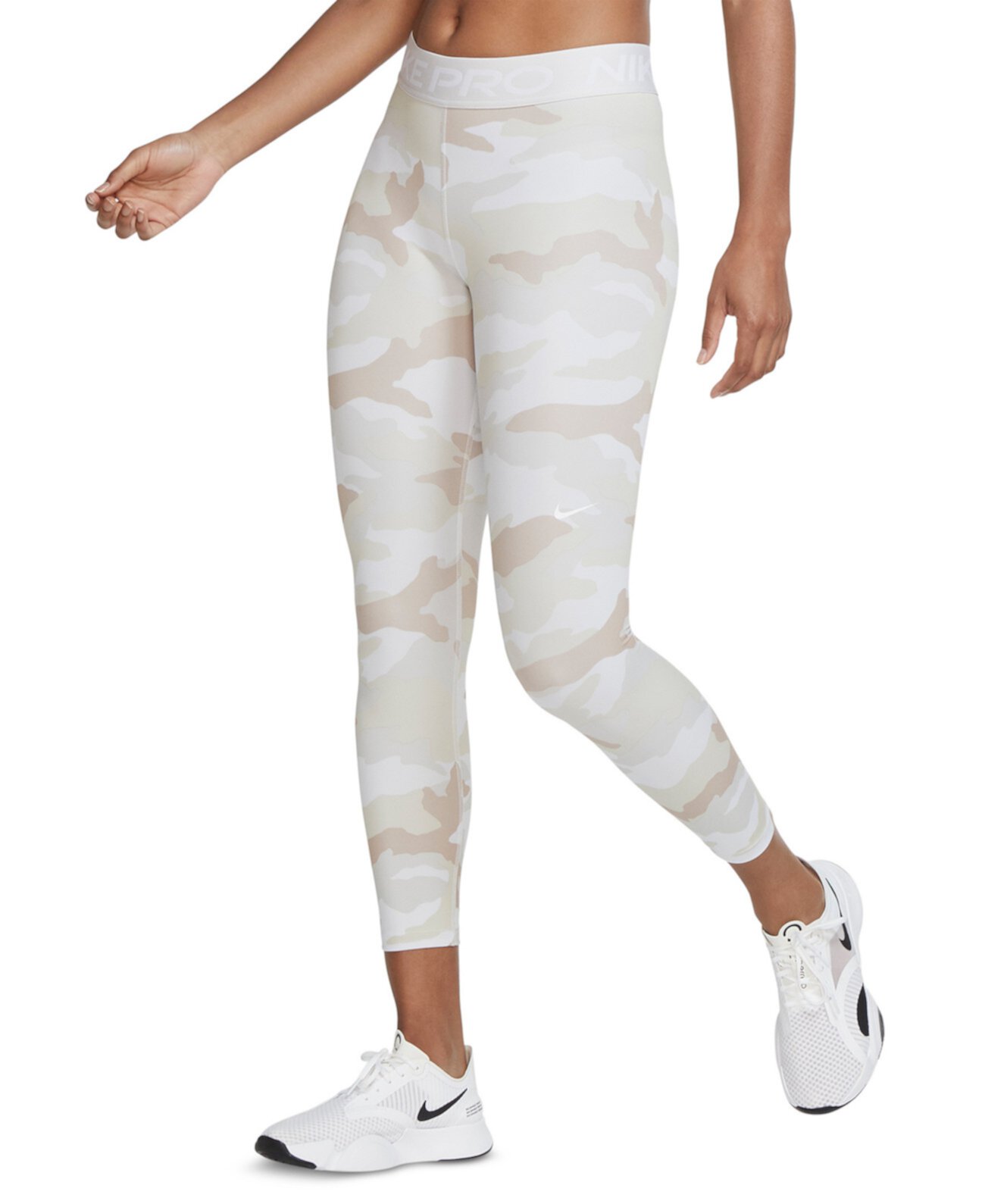Женские укороченные леггинсы Pro Dri-FIT с камуфляжным принтом Nike
