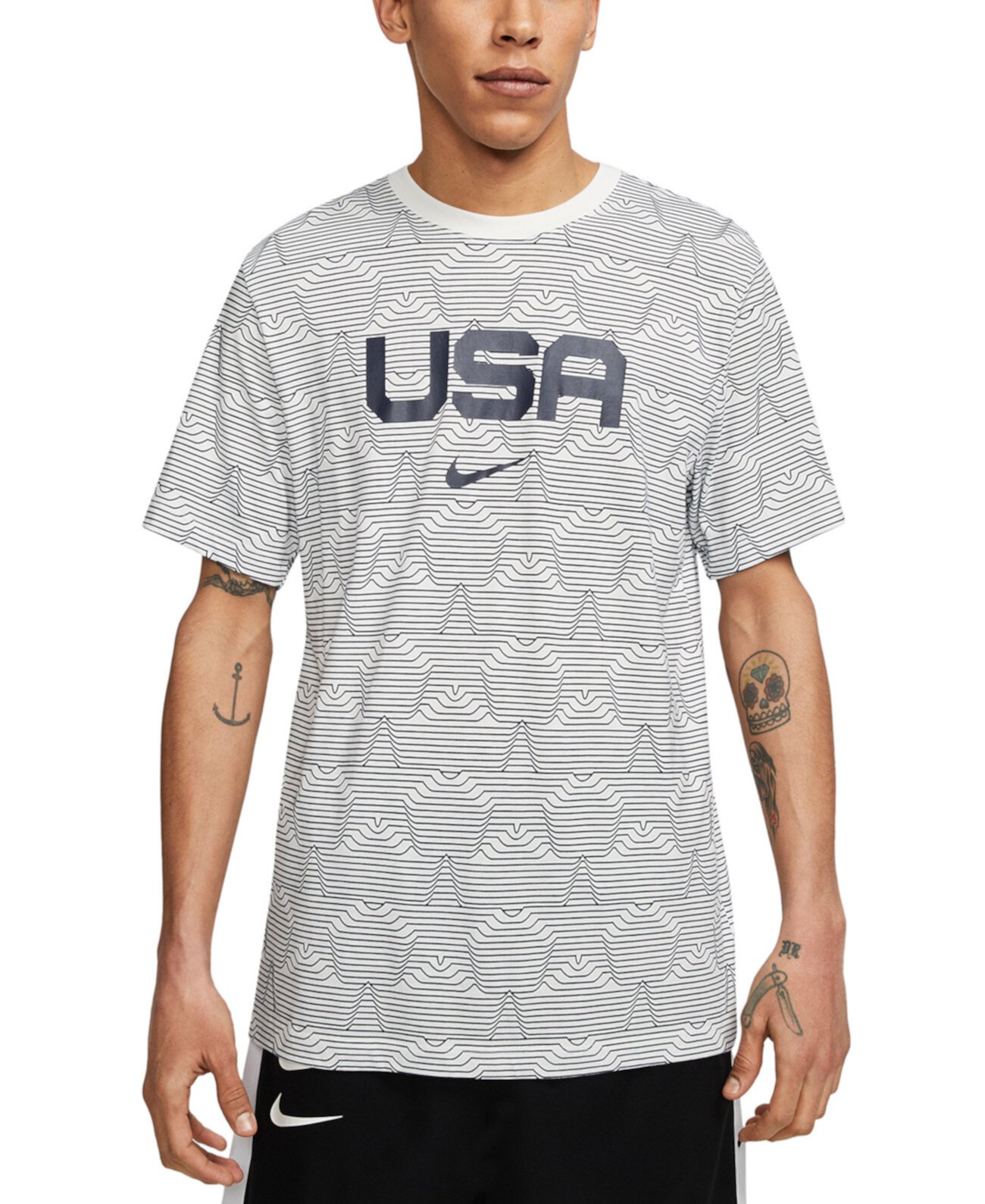 Мужская футболка с принтом USA Allover Nike
