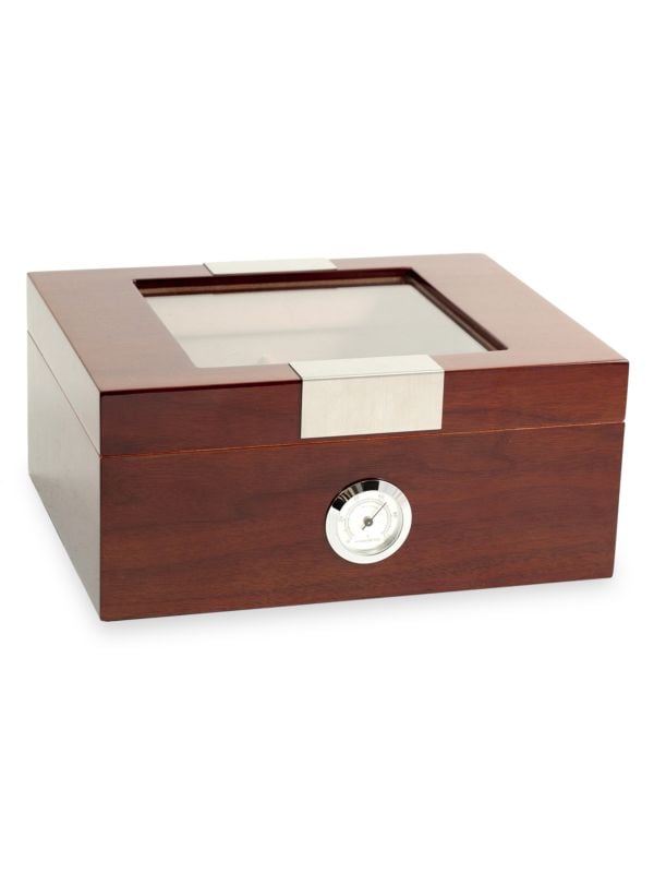 Walnut 60-Cigar Humidor Bey-Berk