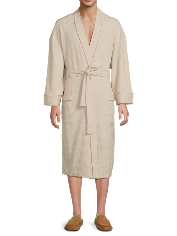  Халат Saks Fifth Avenue Waffle Knit Robe Saks Fifth Avenue