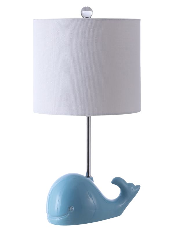 Ceramic Whale Table Lamp Safavieh