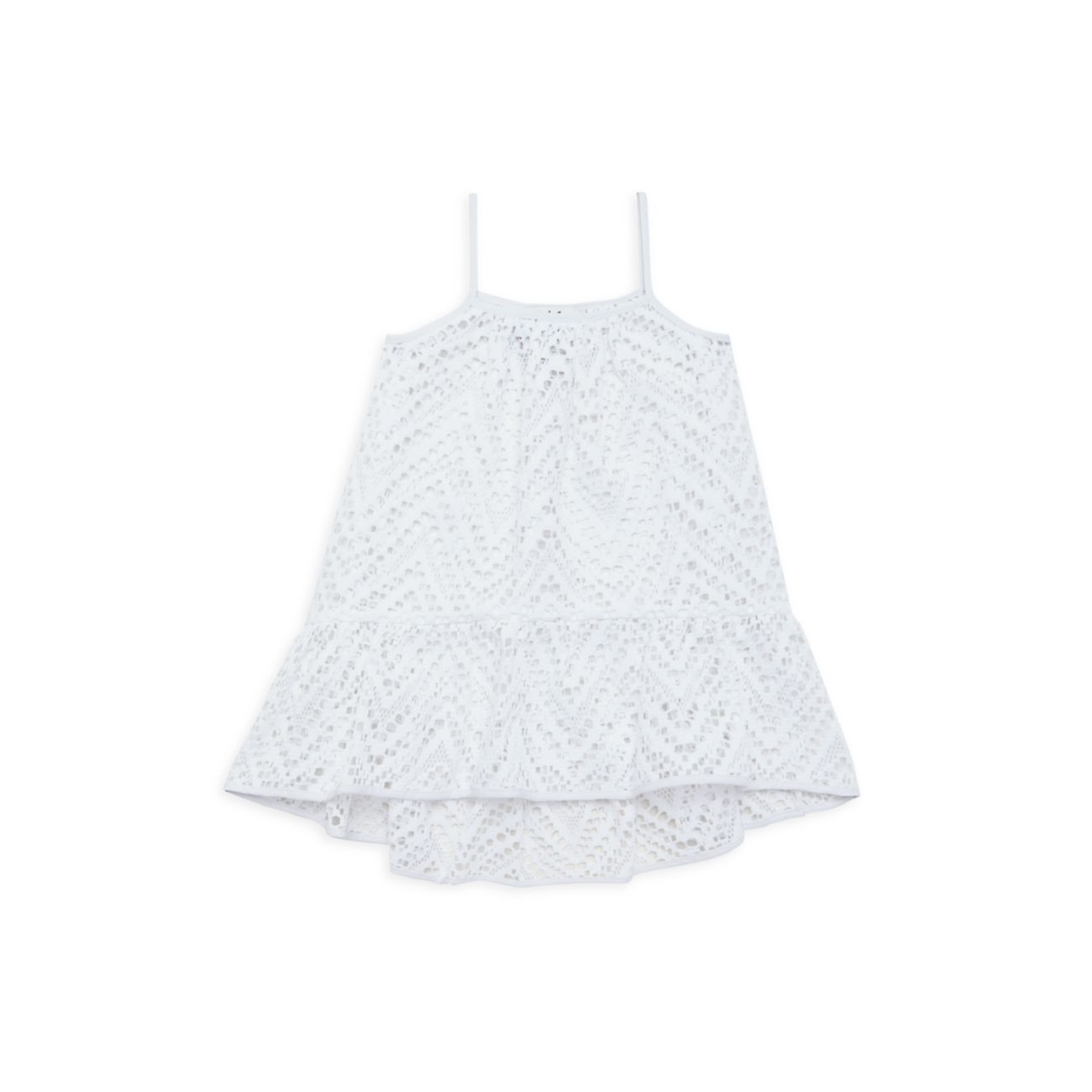 Little Girl's Lace High-Low Coverup Milly Minis