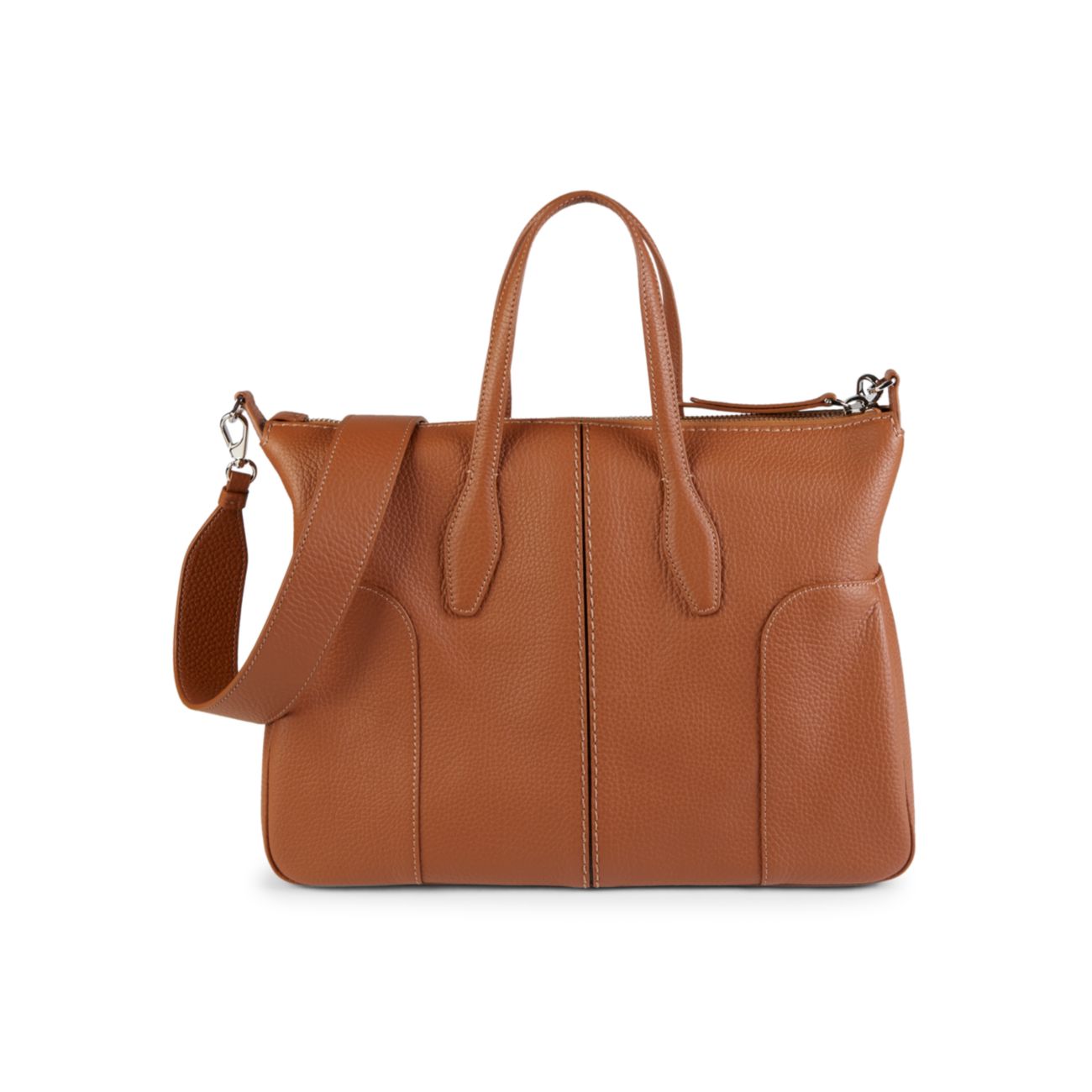 tod's bauletto piccolo leather crossbody bag