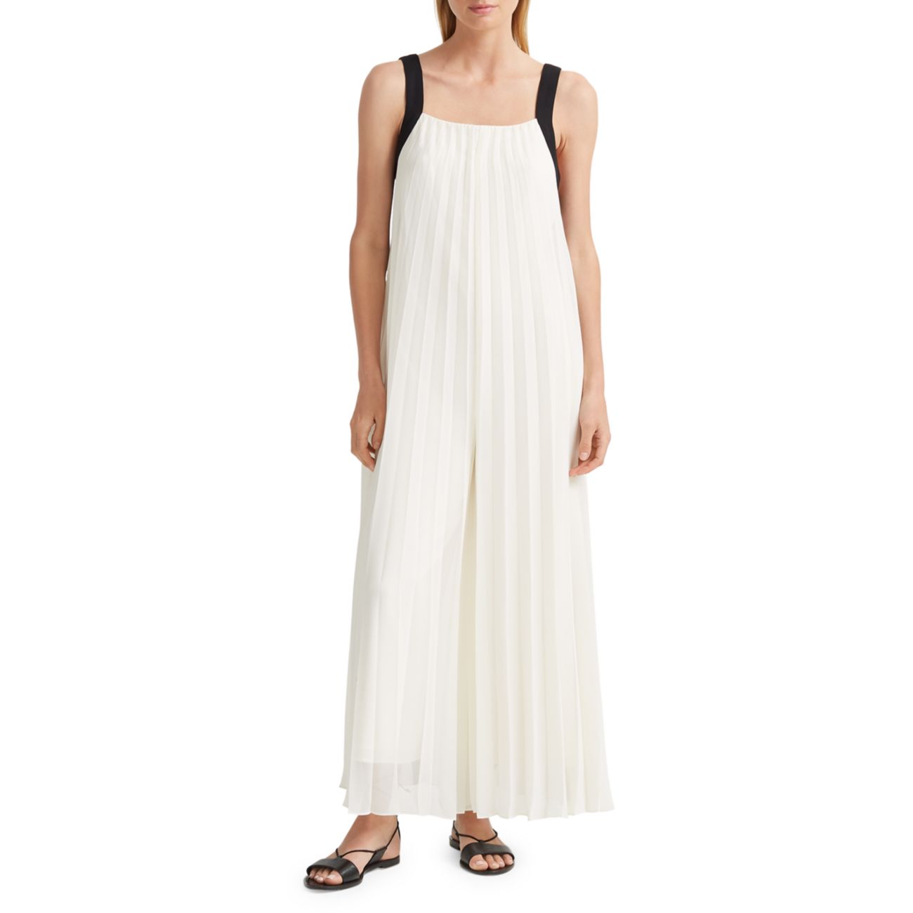 Pleated Wide-Leg Jumpsuit CLUB MONACO