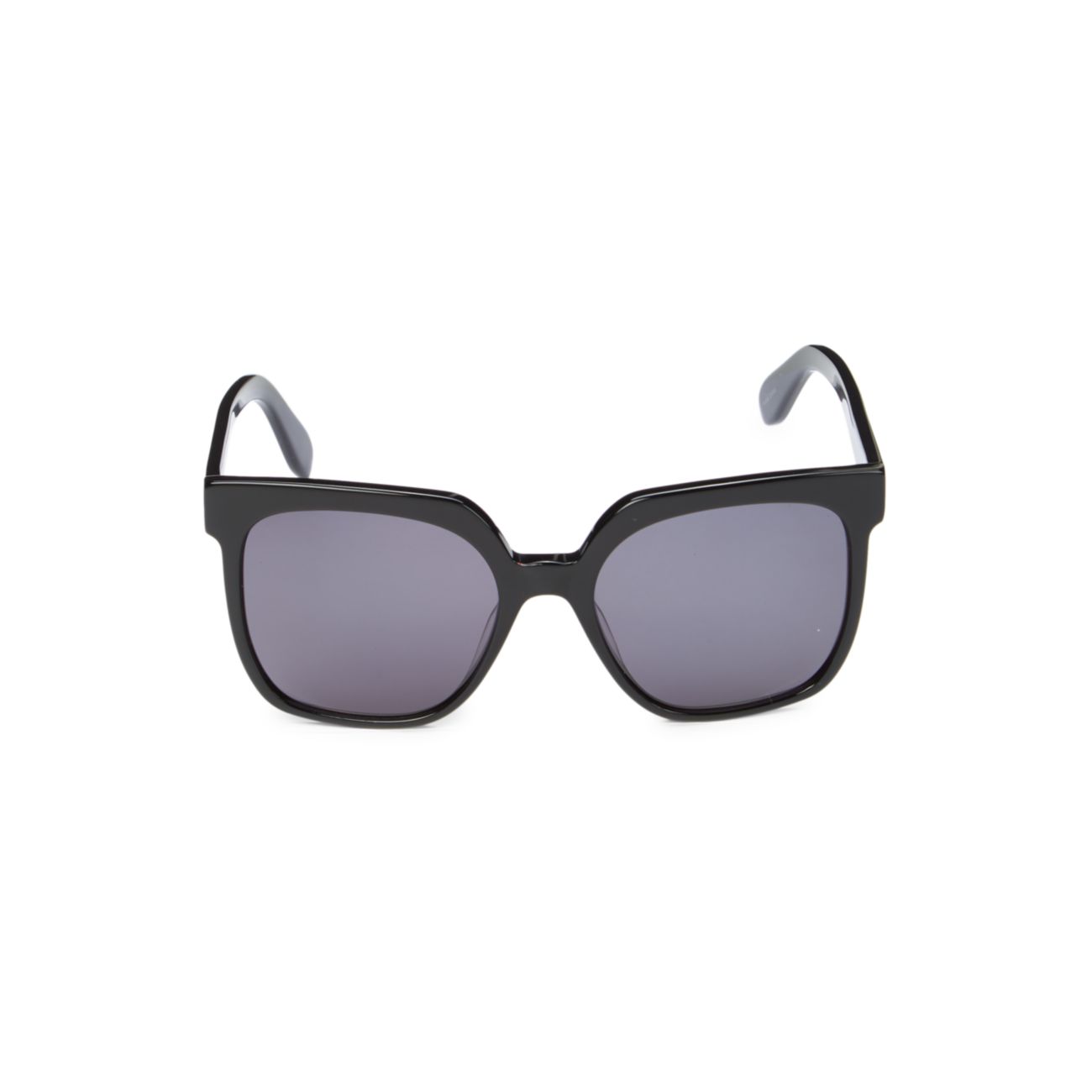 Солнцезащитные очки в квадратной оправе 55 мм с градиентом BCBGMAXAZRIA