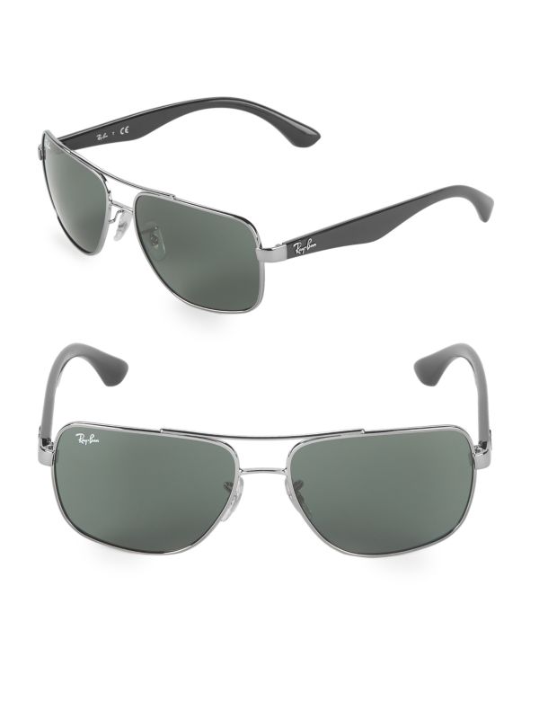 Солнцезащитные очки Ray-Ban 60MM Square Ray-Ban