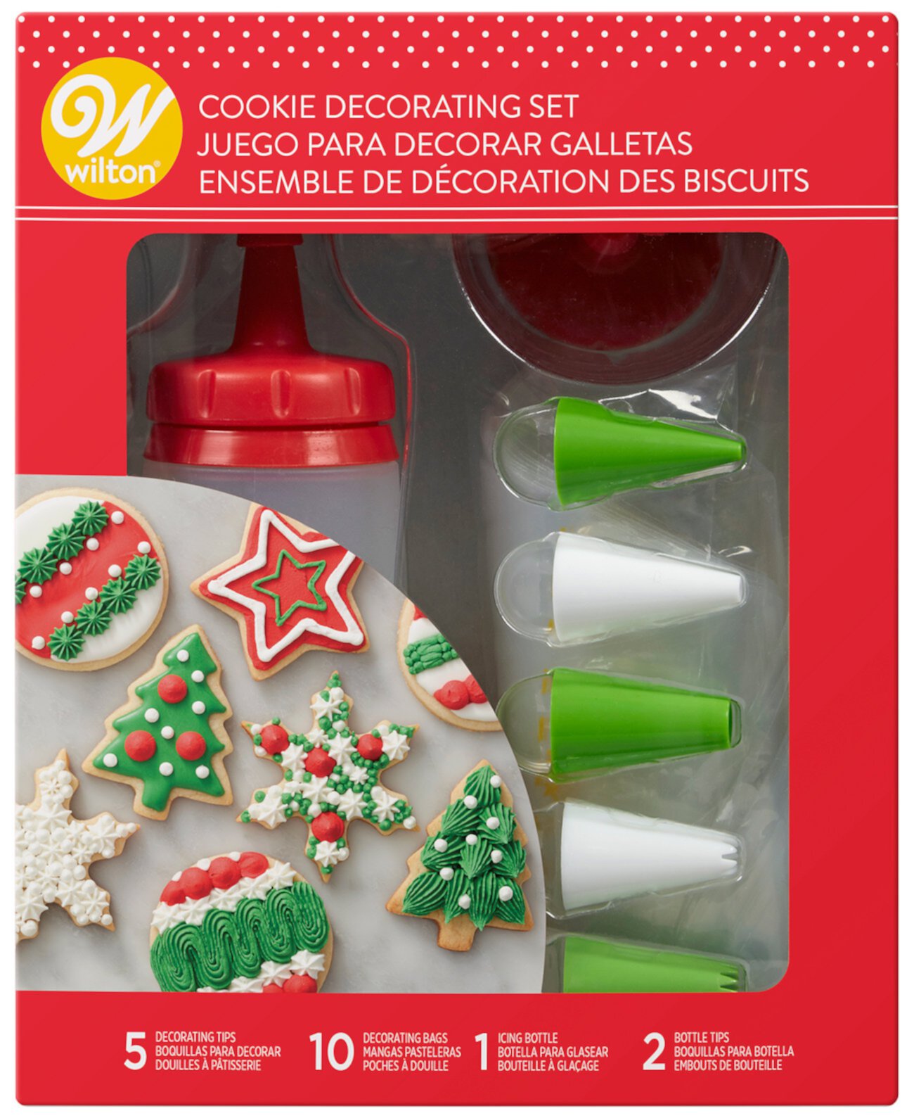 18-Pc. Holiday Cookie Decorating Set Wilton
