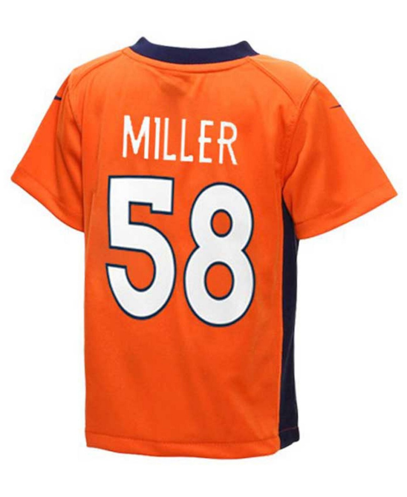 Джерси Von Miller Denver Broncos Game, для мальчиков младенческого возраста (12-24 месяца) Nike