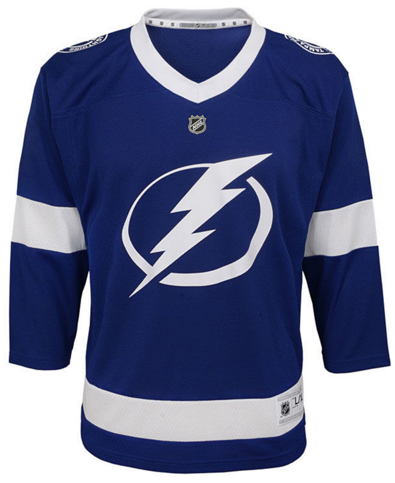 Джерси Tampa Bay Lightning Blank, для младенцев (от 12 до 24 месяцев) Authentic NHL Apparel