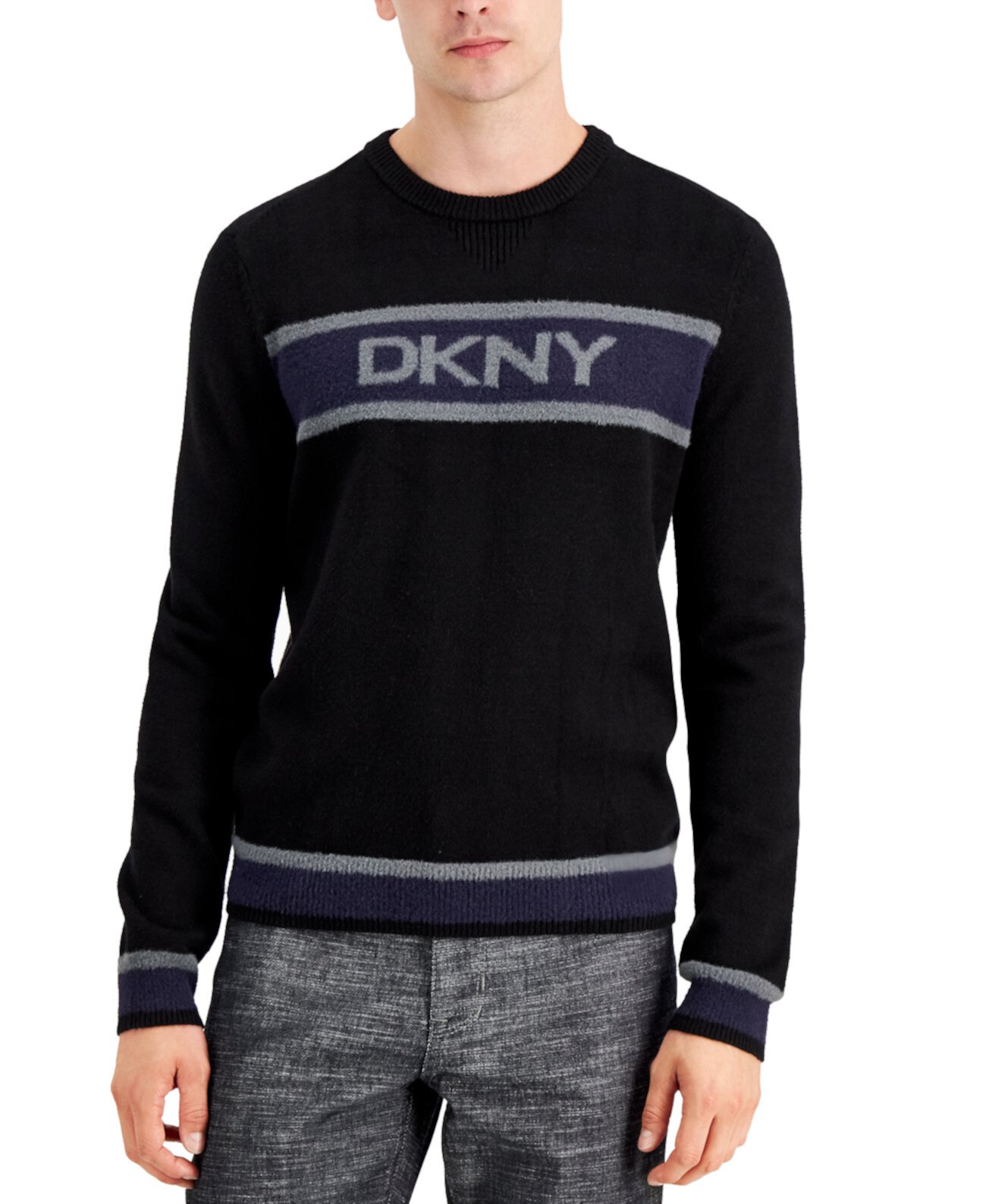 Мужской свитер с логотипом, созданный для Macy's DKNY