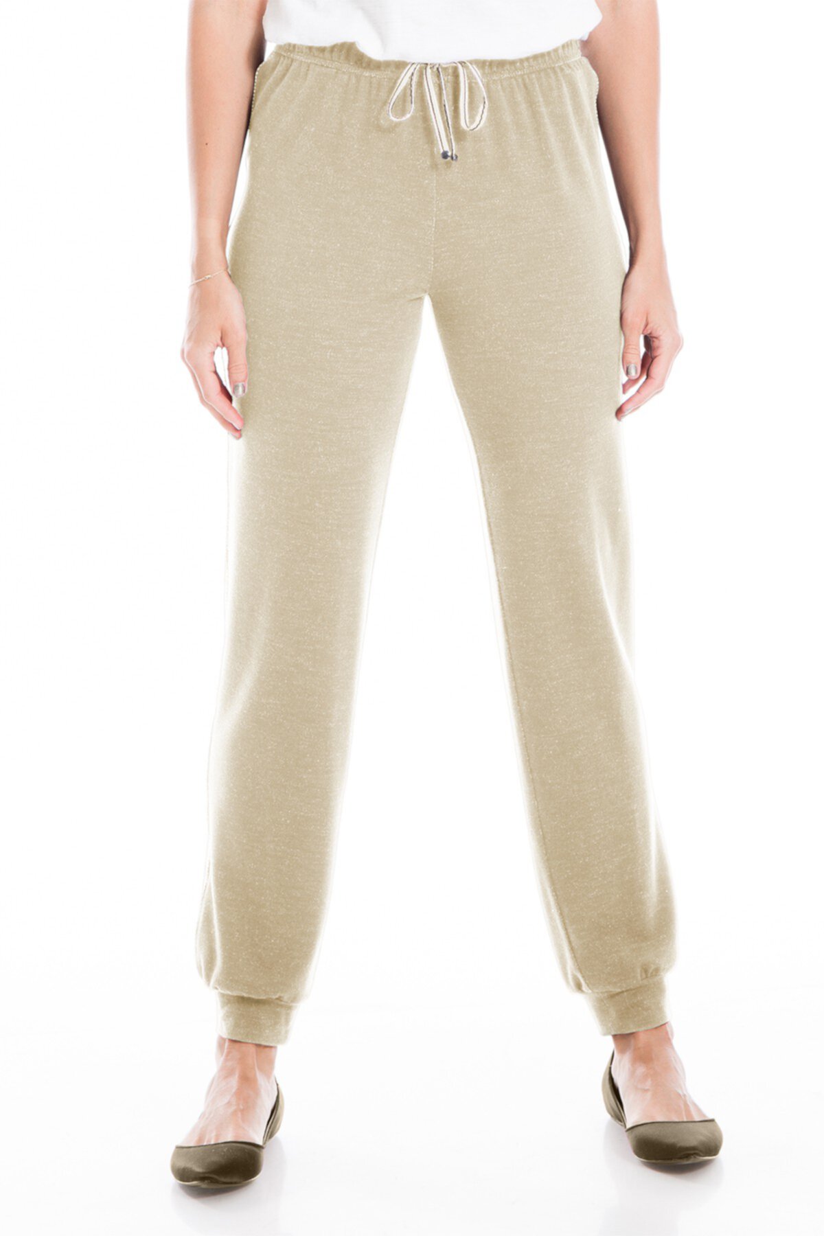 Heathered French Terry Joggers Max Studio