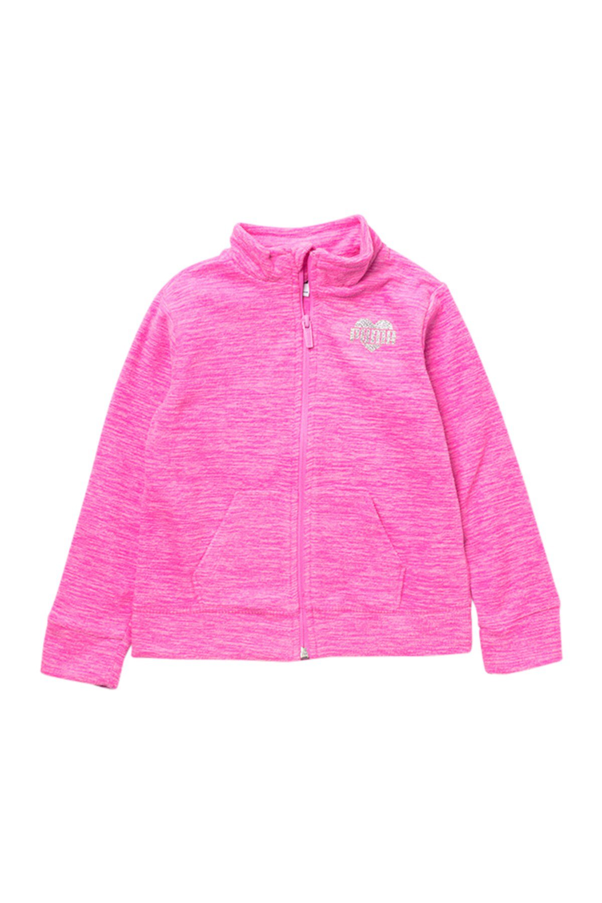 Polar Fleece Zip-Up Sweater (Toddler Girls) PUMA