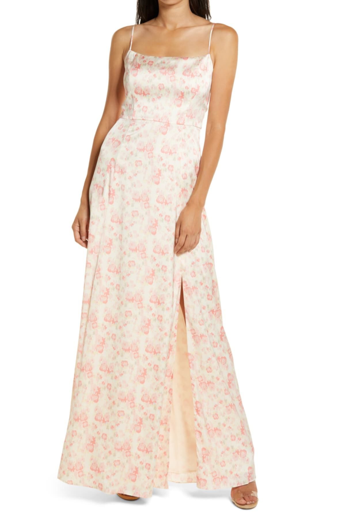 The Verona Etched Floral Gown WAYF