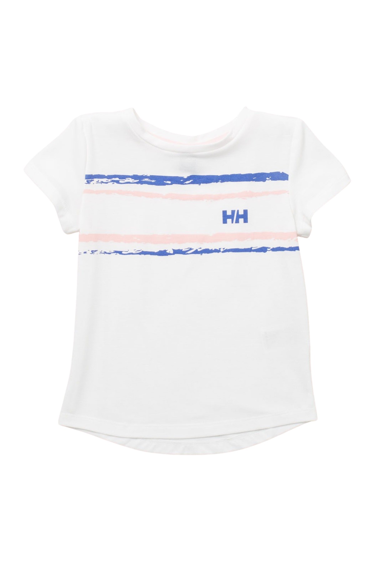 Sara Logo Print T-Shirt (Big Kids) Helly Hansen