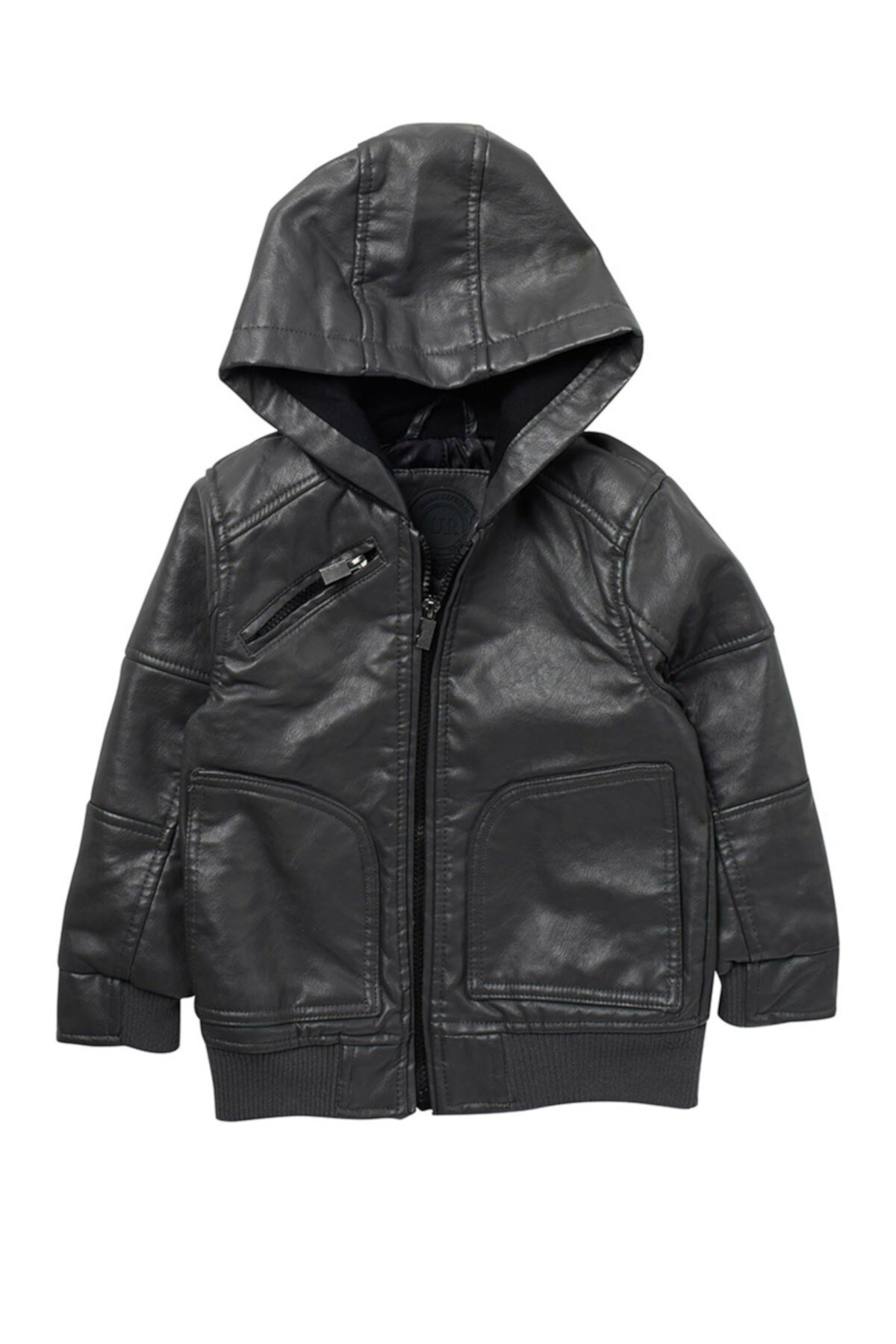 Faux Leather Jacket (Toddler Boys) Urban Republic